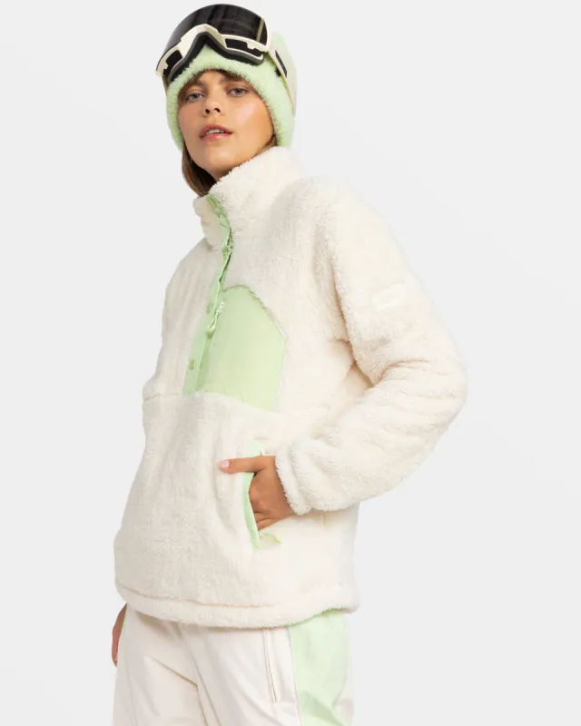 Alabama Mock Neck Sweatshirt - Buttercream sold by Roxy