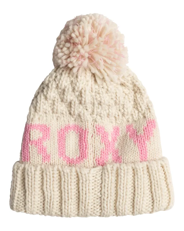 Girls Tonic Cuff Beanie - Buttercream sold by Roxy
