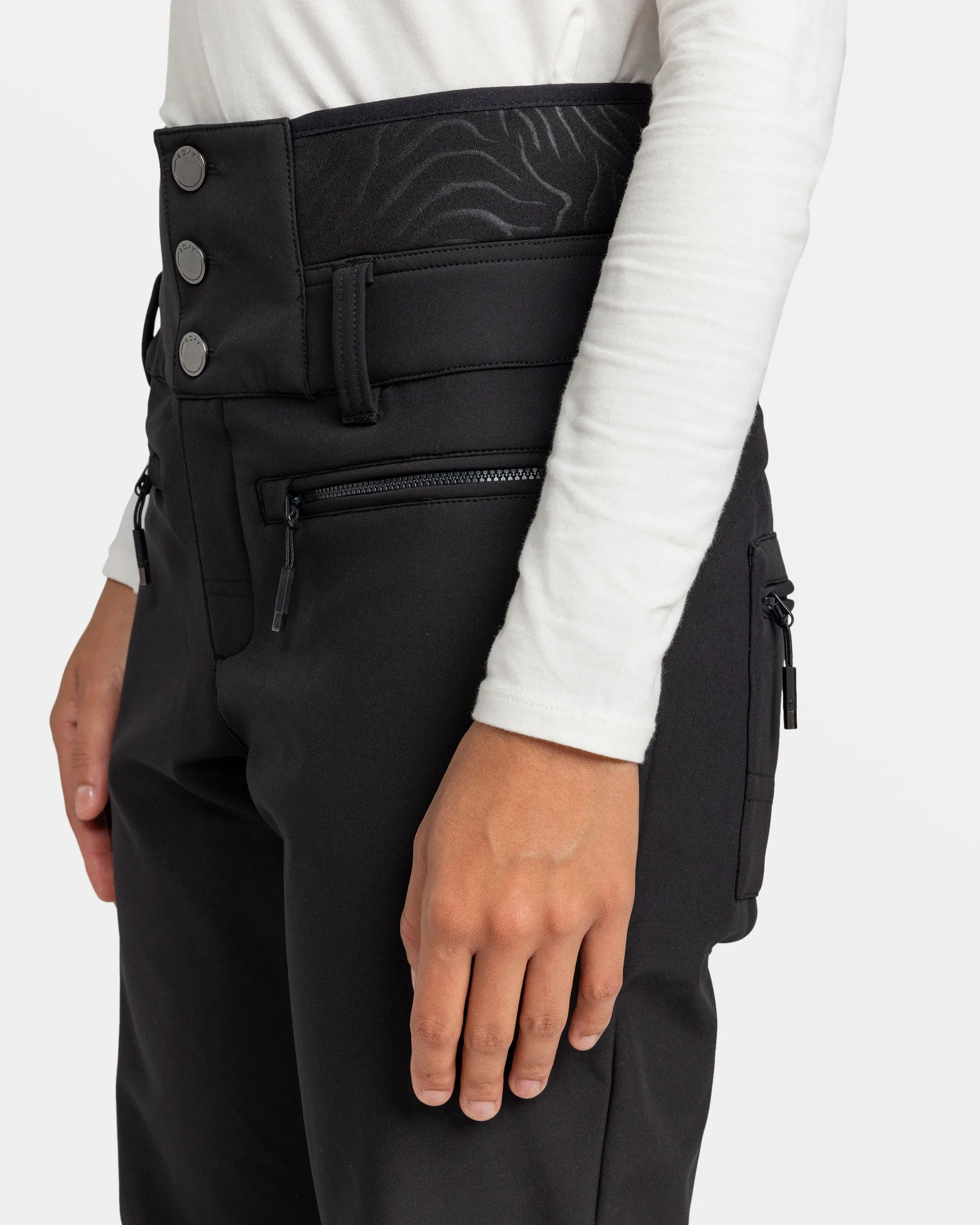 Rising High Snow Pants - True Black sold by Roxy product image thumbnail 4