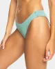 Beach Classics High Leg Bikini Bottom - Mineral Blue sold by Roxy