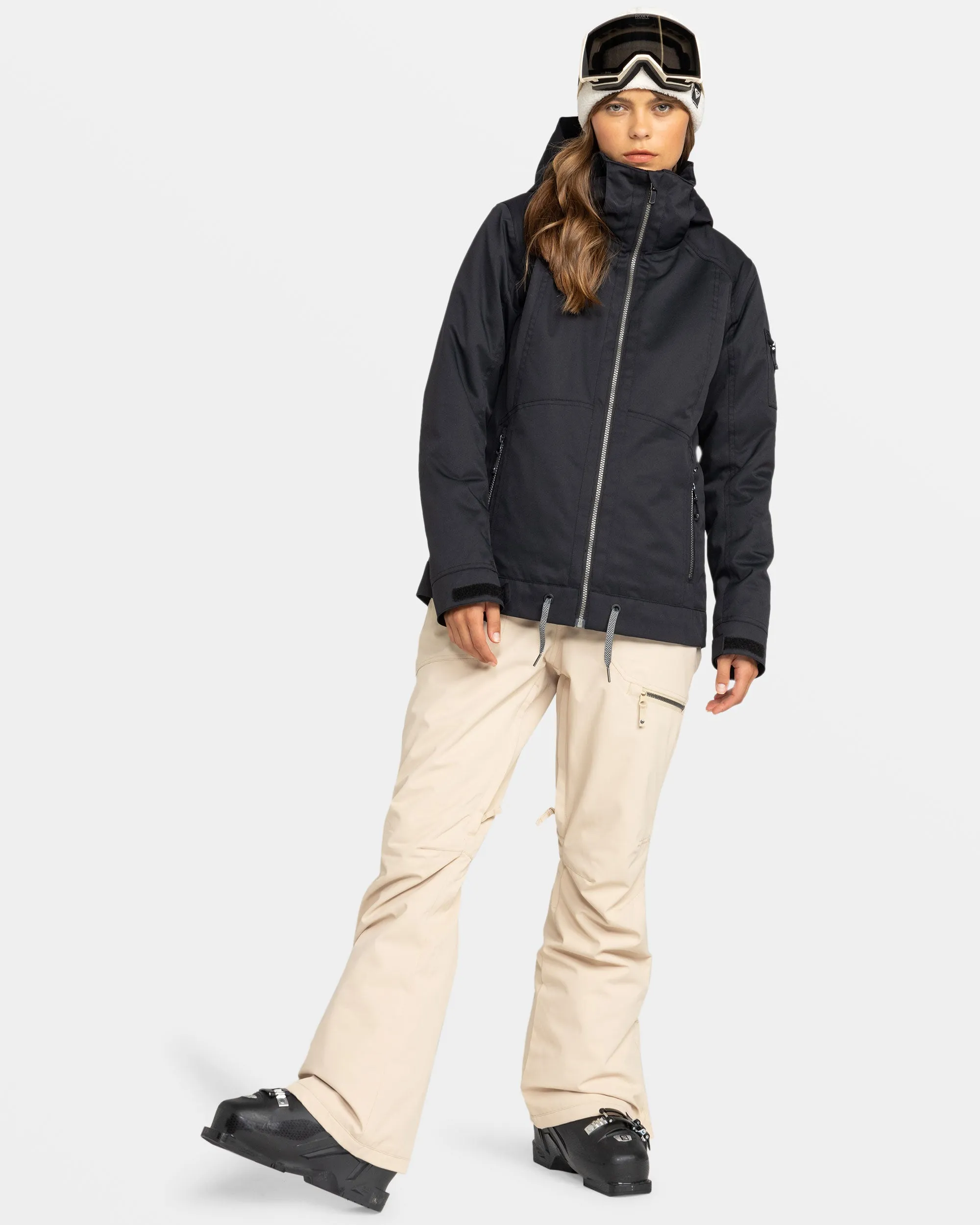 Meade Snow Jacket - True Black sold by Roxy product image thumbnail 3