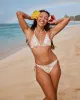 Palm Palm Tie Sides Bikini Bottom - Ginger Root Suntrip sold by Roxy