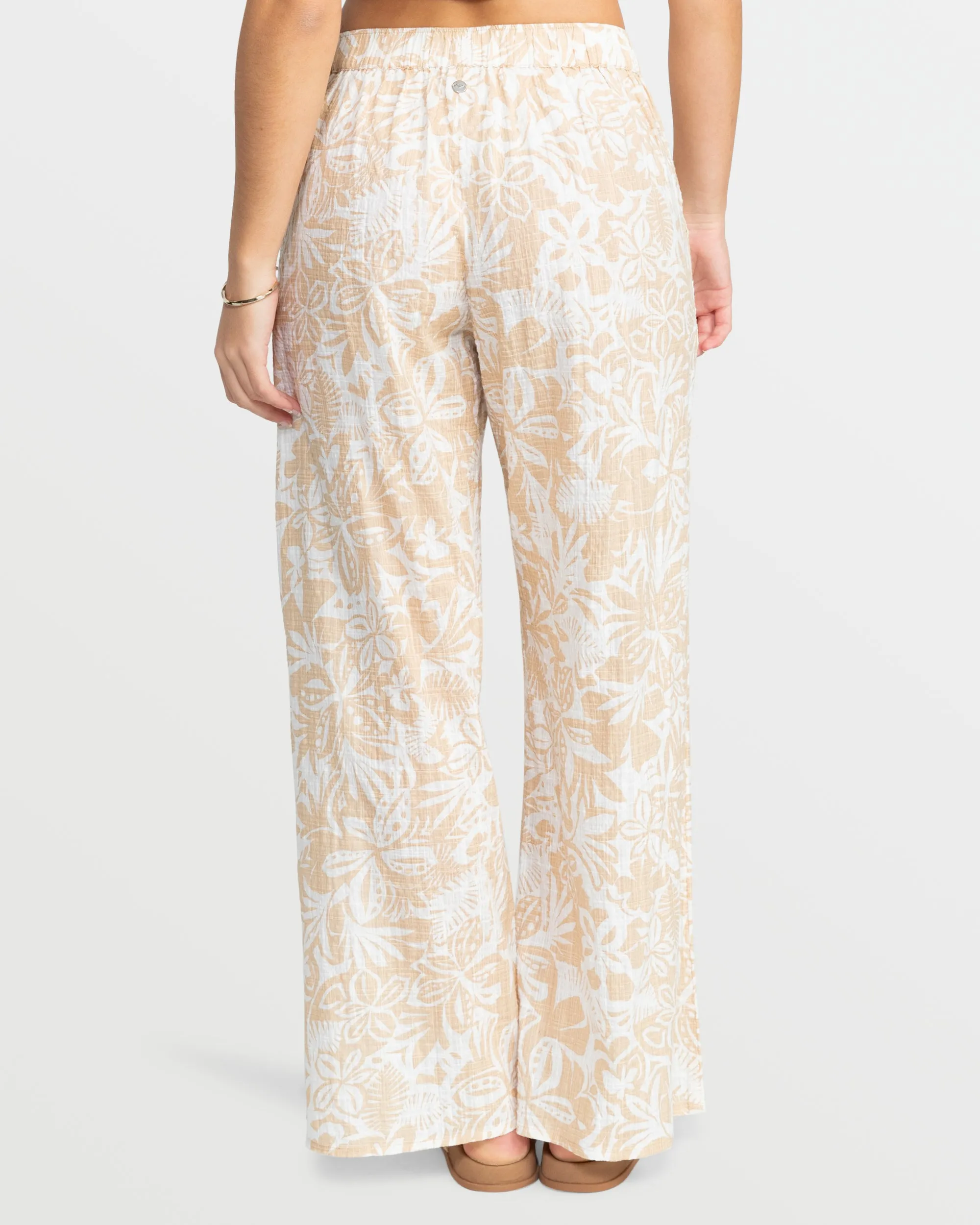 Midnight Avenue Wide Leg Pants - Ginger Root Suntrip sold by Roxy product image thumbnail 2