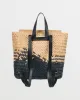 Mysterious Boar Woven Backpack - Natural sold by Roxy