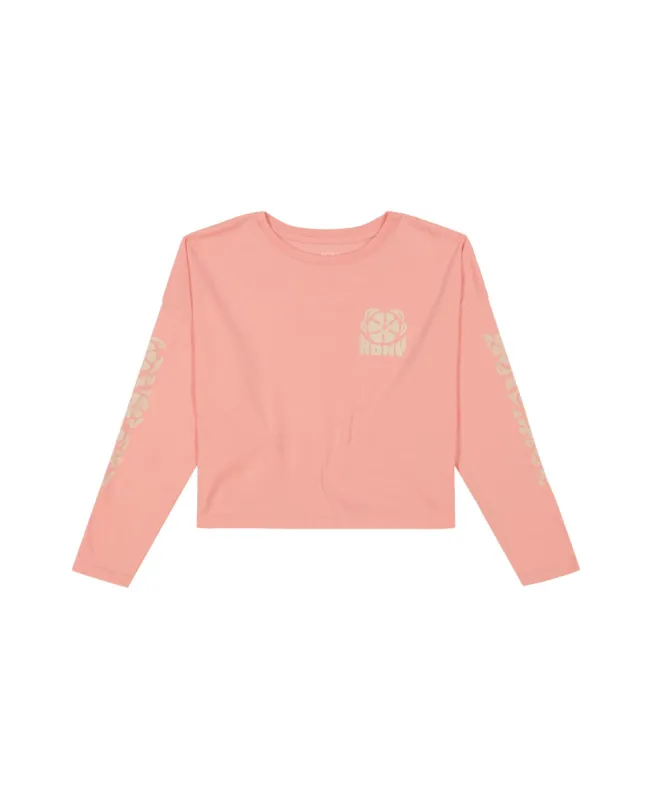 Girls 2-7 Block Floral Drop Shoulder Top sold by Roxy