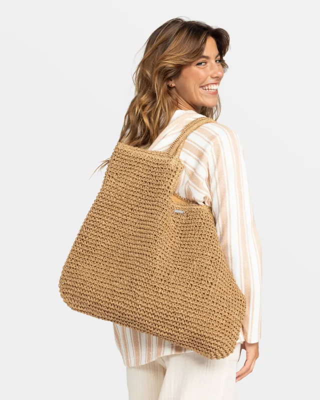 Coconut Pie Tote Bag - Natural sold by Roxy