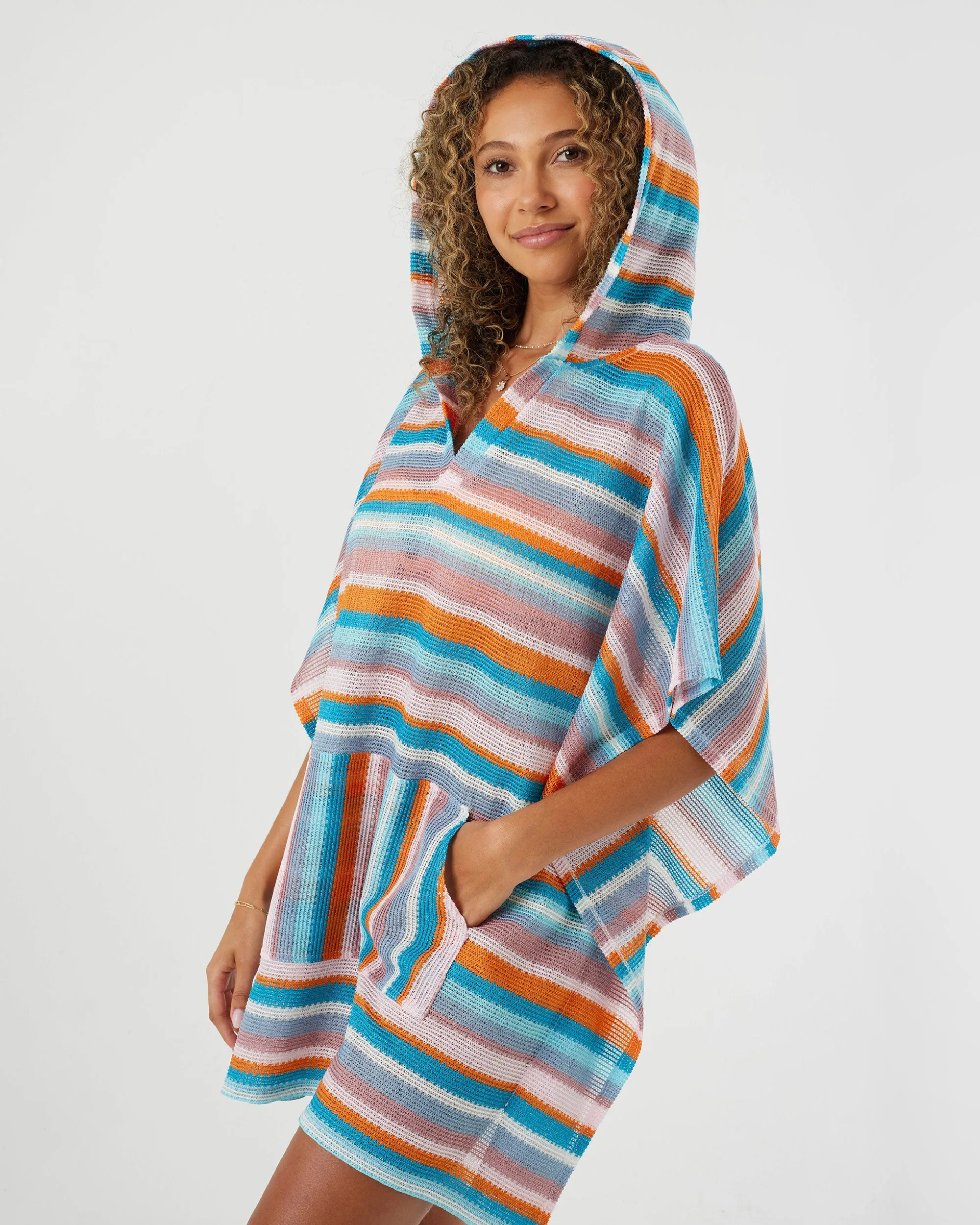 Salty Soul Poncho Beach Cover-Up - Multi sold by Roxy product image thumbnail 2