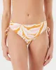 Hipster Ruched Sides Bikini Bottom - Pink Combo sold by Roxy