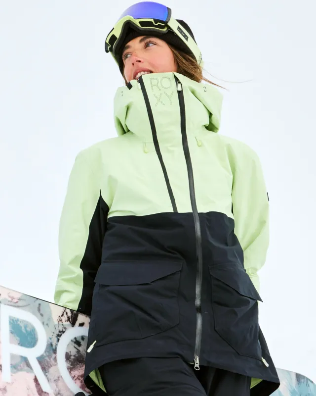 Gore-Tex Stretch Purelines Snow Jacket - Butterfly made by Roxy