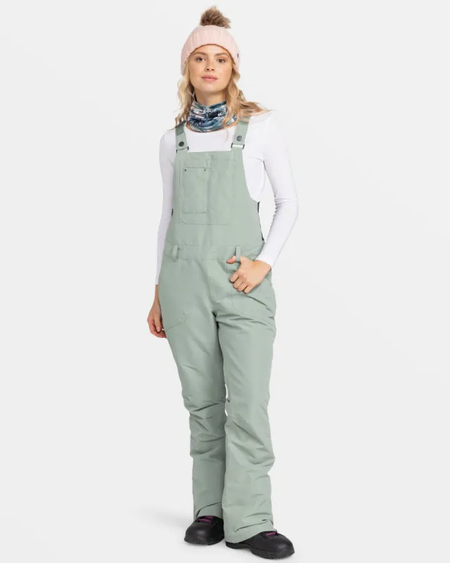 Rideout Bib Snow Pants - Lily Pad sold by Roxy