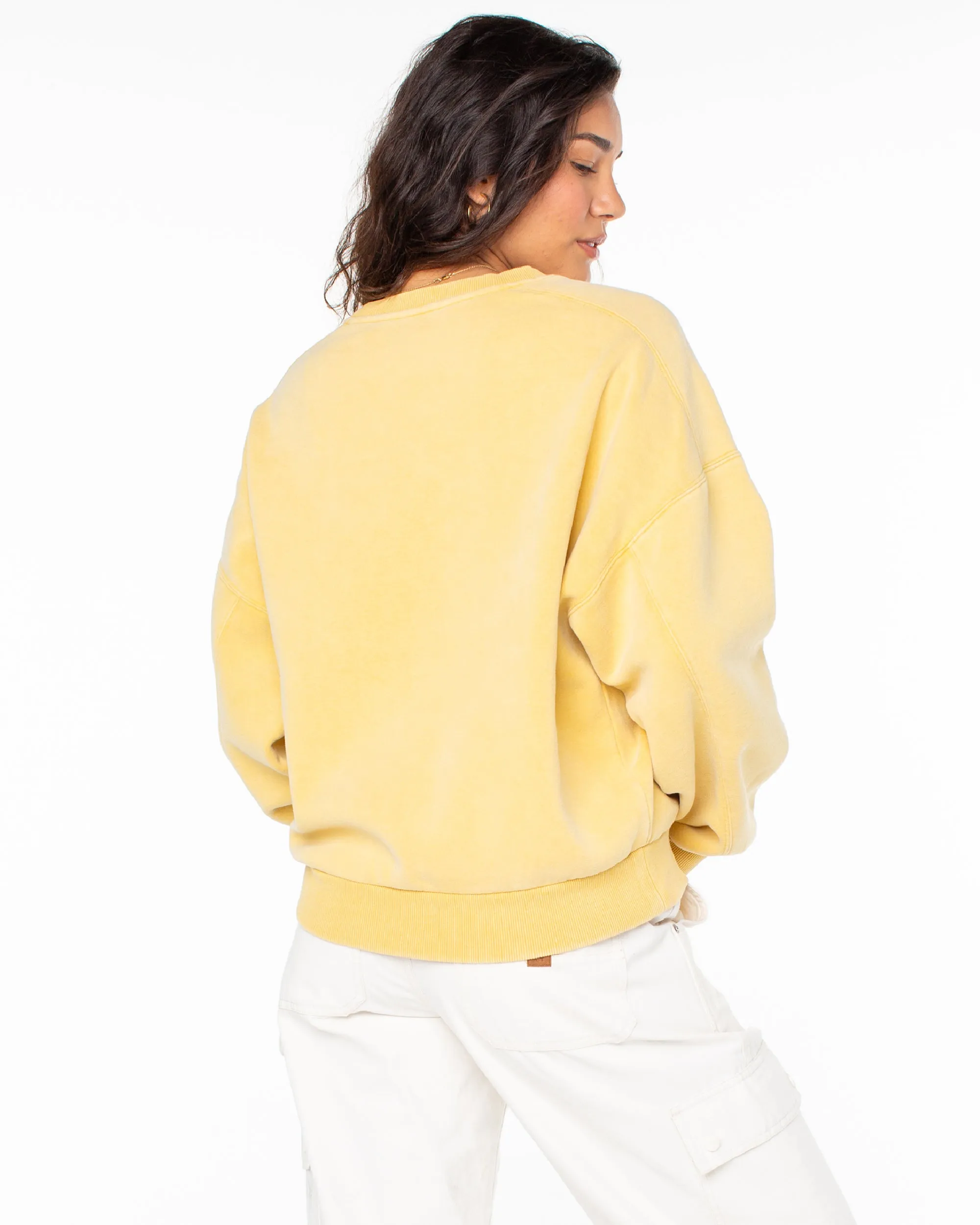 Oasis Haze Pullover Sweatshirt - Sauterne sold by Roxy product image thumbnail 2