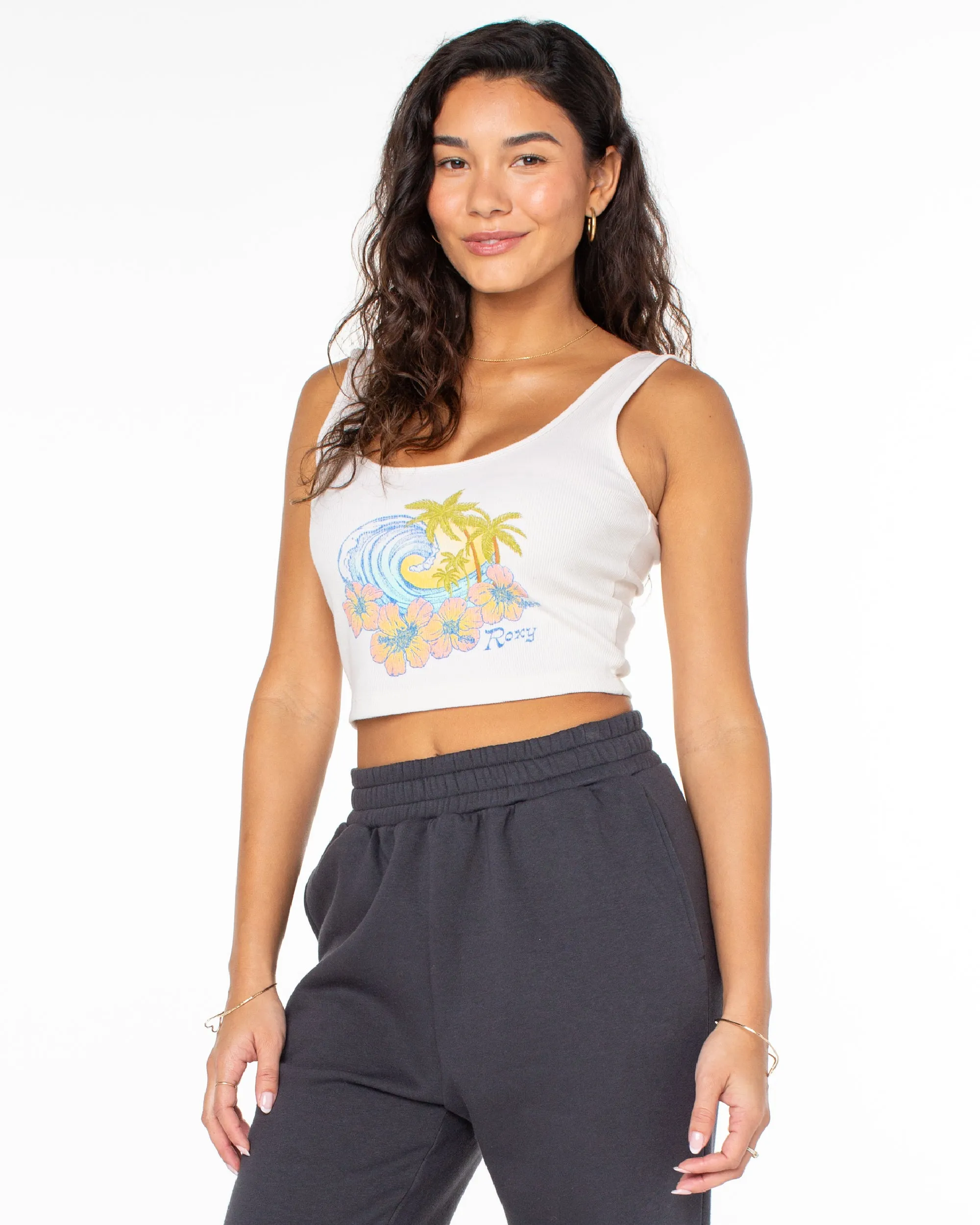 Always Salty Tank Top - Parchment sold by Roxy product image thumbnail 3