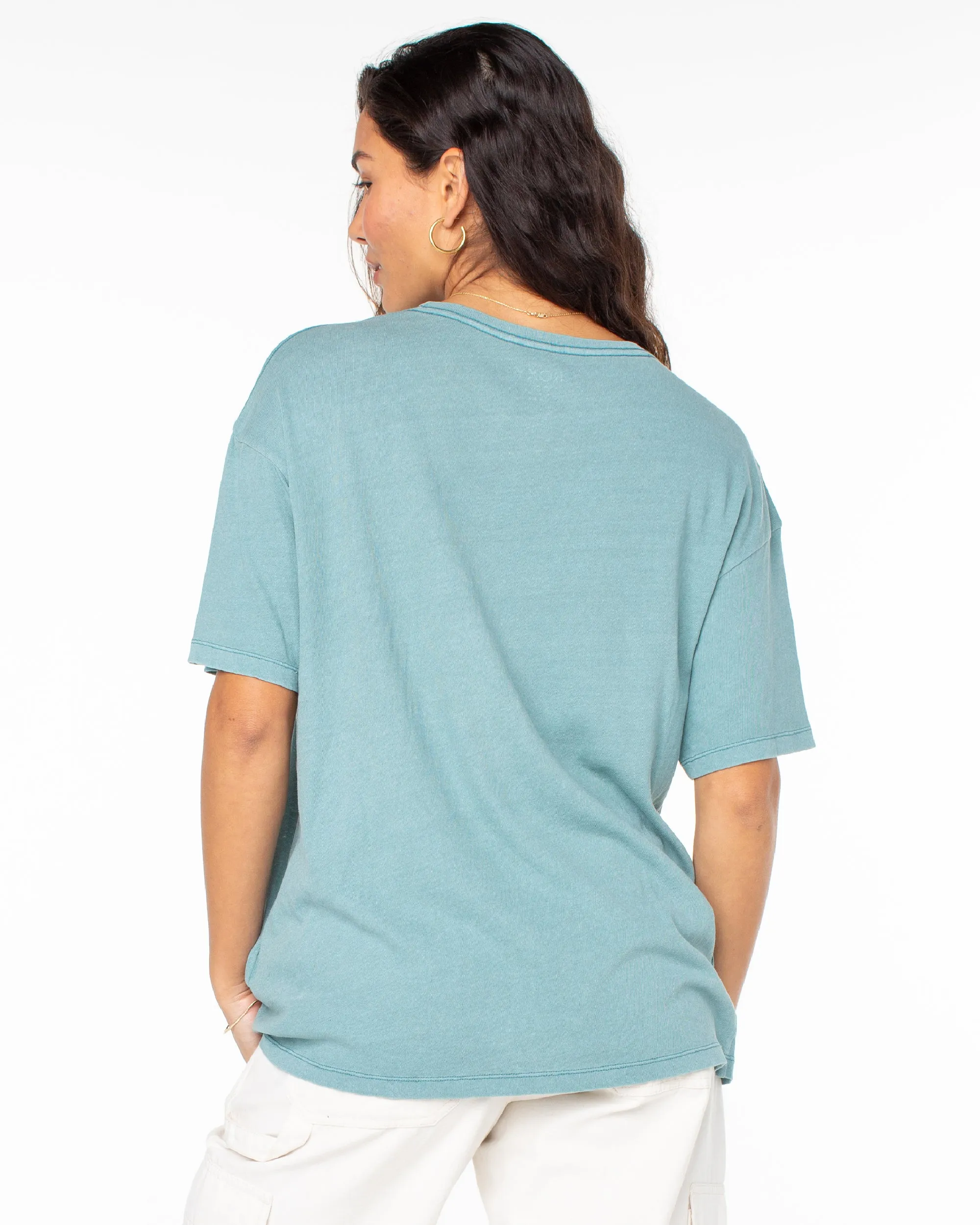Folk Mountain T-Shirt - Mineral Blue sold by Roxy product image thumbnail 2