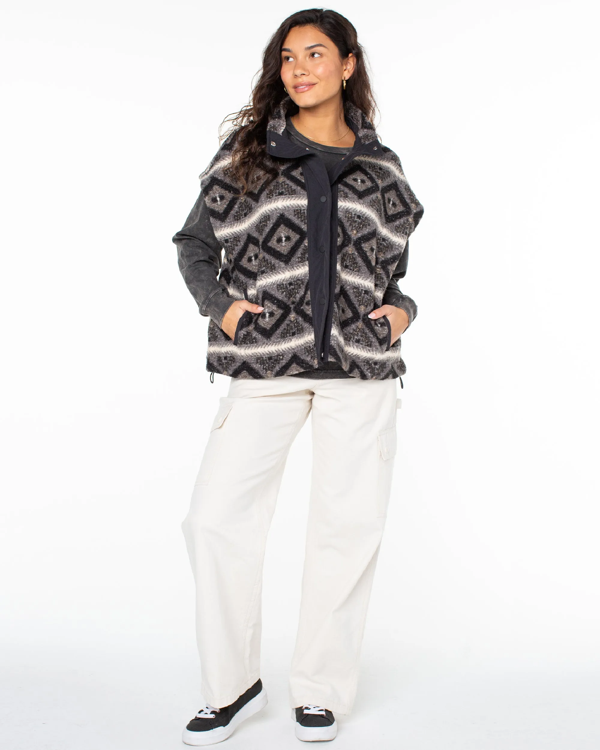 Great Divide Vest - Phantom sold by Roxy product image thumbnail 5