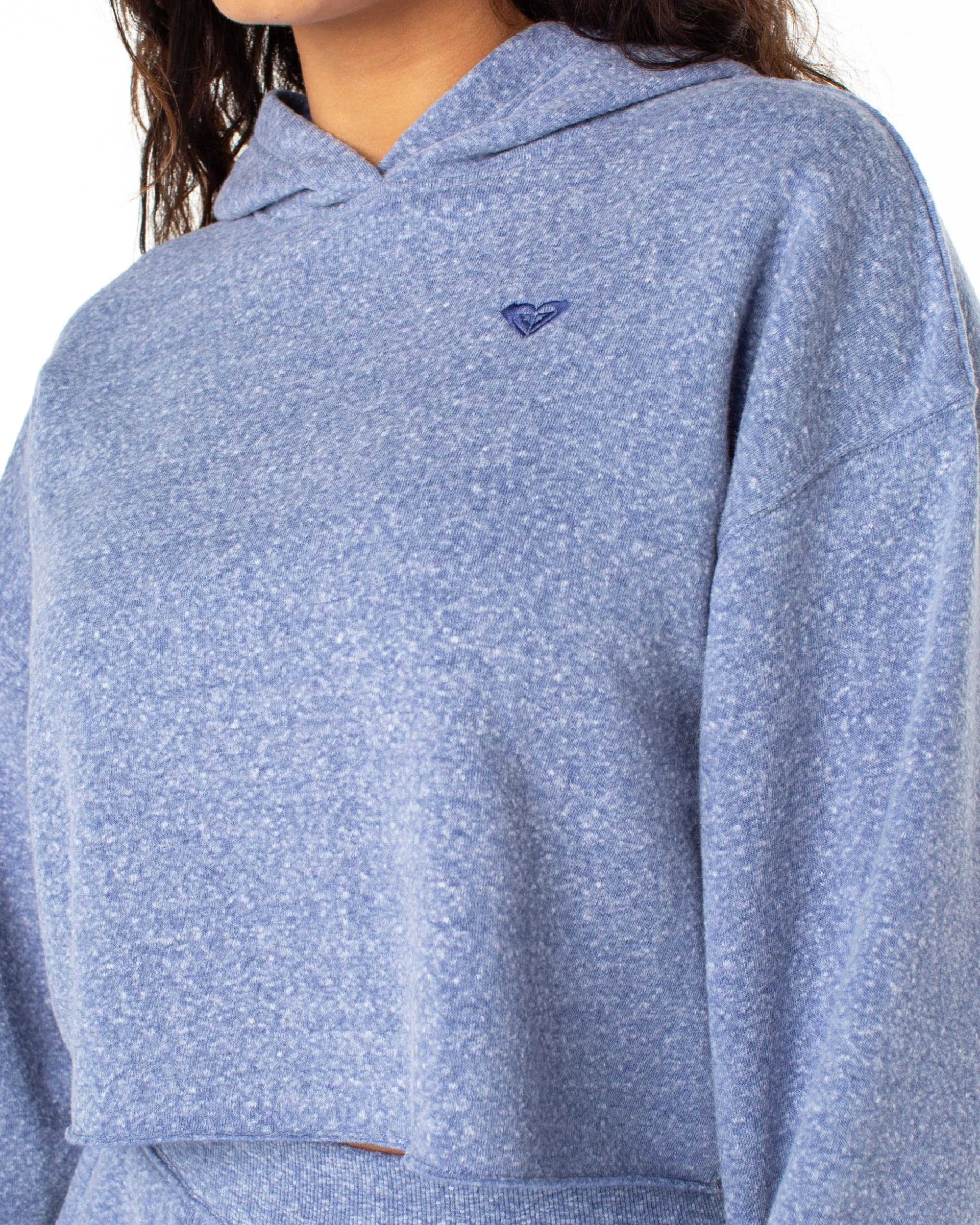 Afternoon Hike Crop Hoodie - Coastal Fjord sold by Roxy product image thumbnail 4