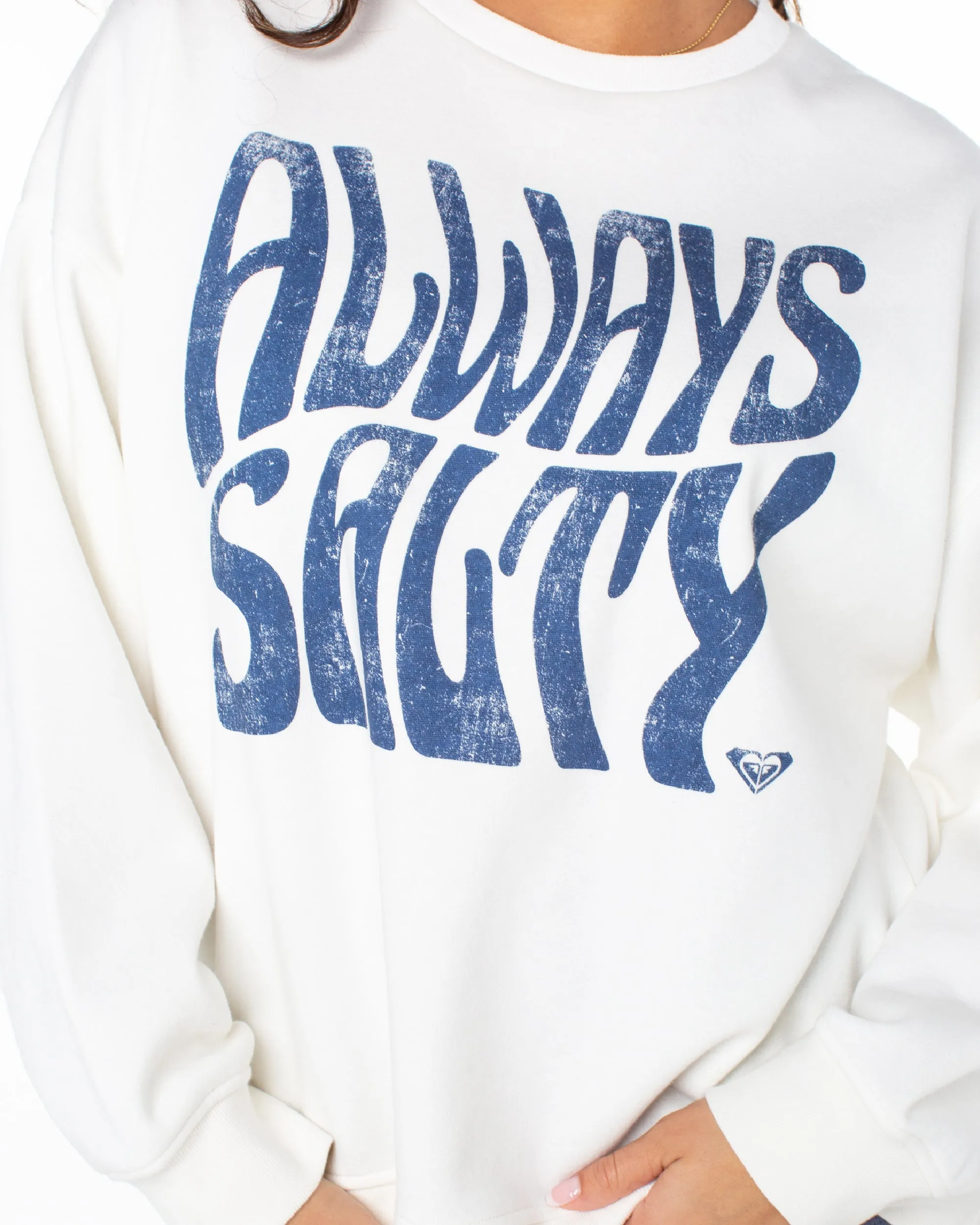 Morning Hike Sweatshirt - Cloud Dancer sold by Roxy product image thumbnail 4