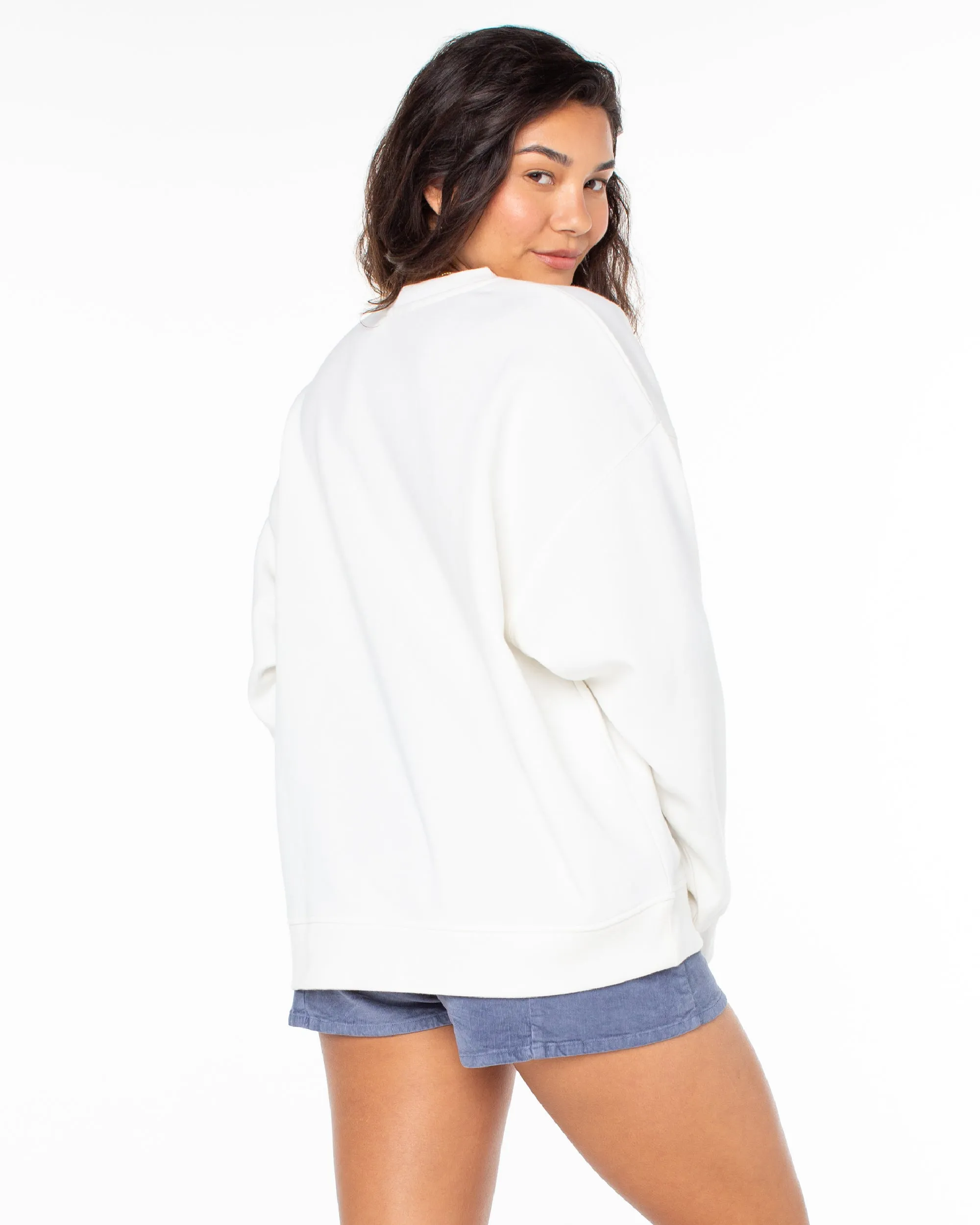 Morning Hike Sweatshirt - Cloud Dancer sold by Roxy product image thumbnail 2