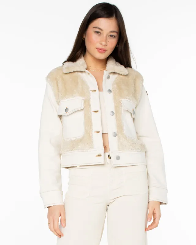 No Wokkas Jacket - Natural made by Roxy