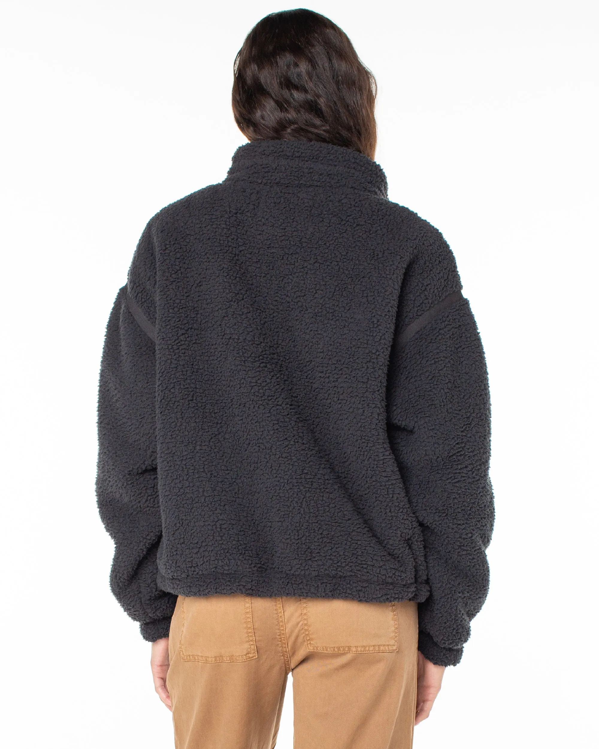 Wurlie Zip Up Fleece Jacket - Phantom sold by Roxy product image thumbnail 2