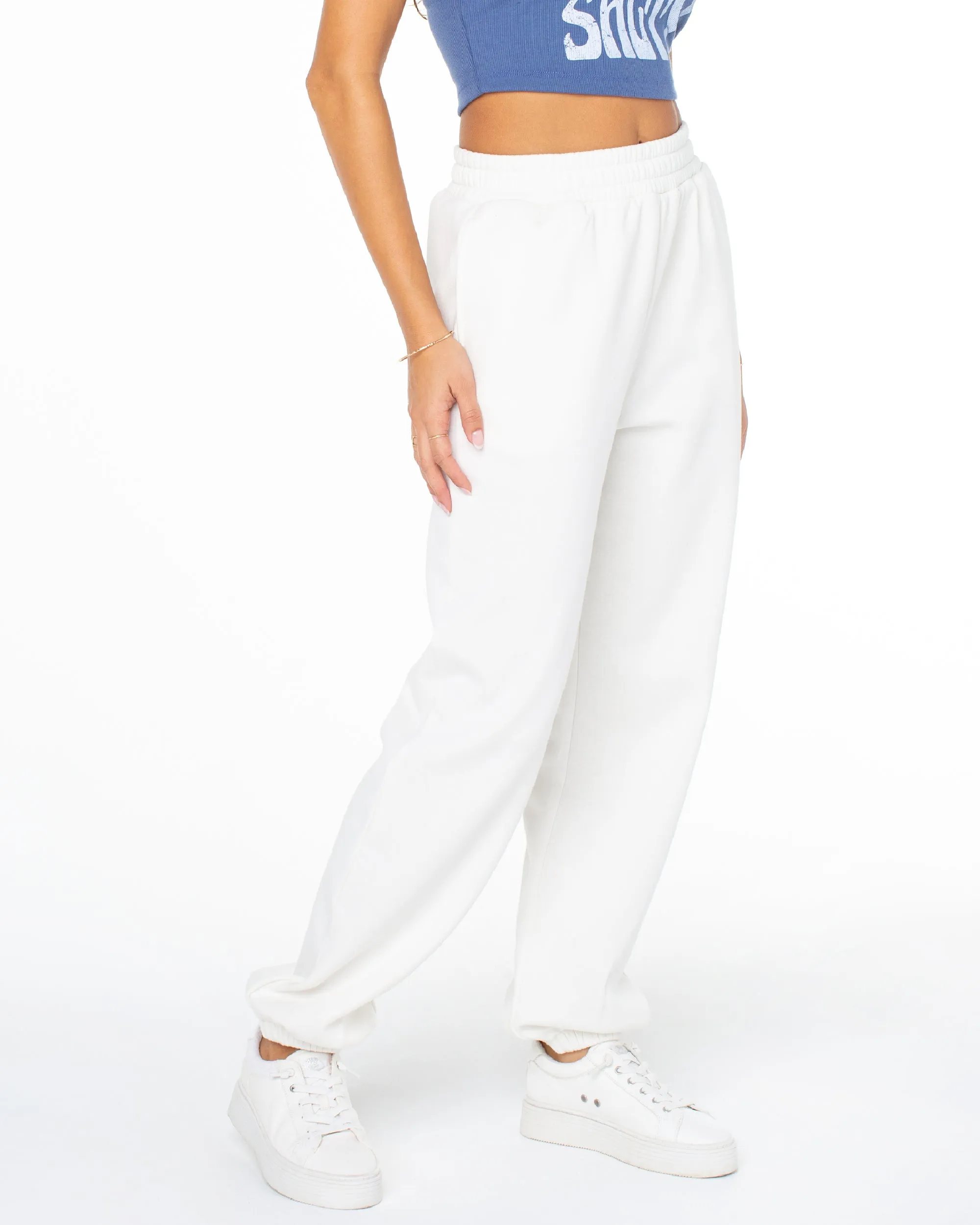 Hike Jogger Sweatpants - Cloud Dancer sold by Roxy product image thumbnail 3