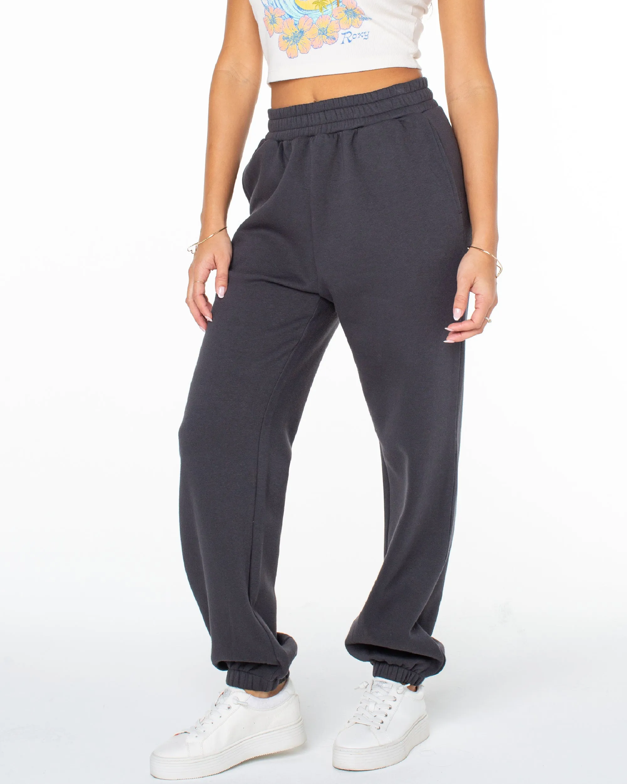 Hike Jogger Sweatpants - Phantom sold by Roxy product image thumbnail 3
