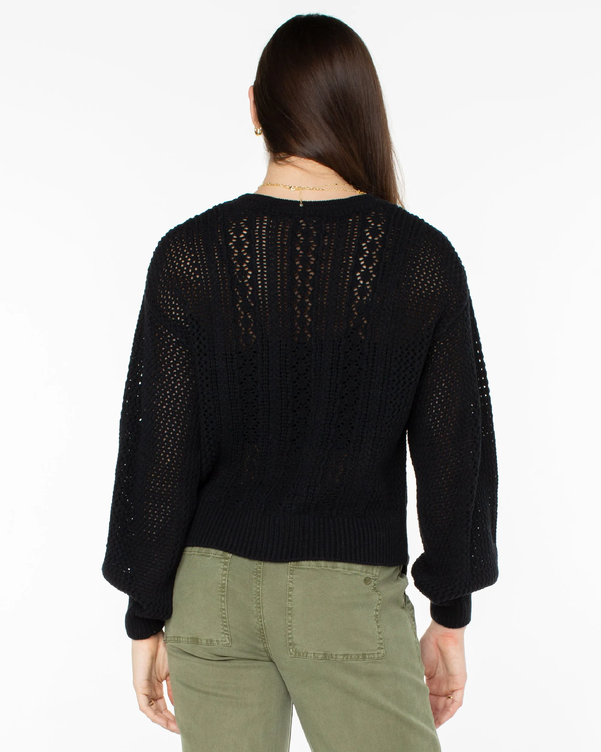 Day Break Open Knit Sweater - Anthracite sold by Roxy product image thumbnail 2