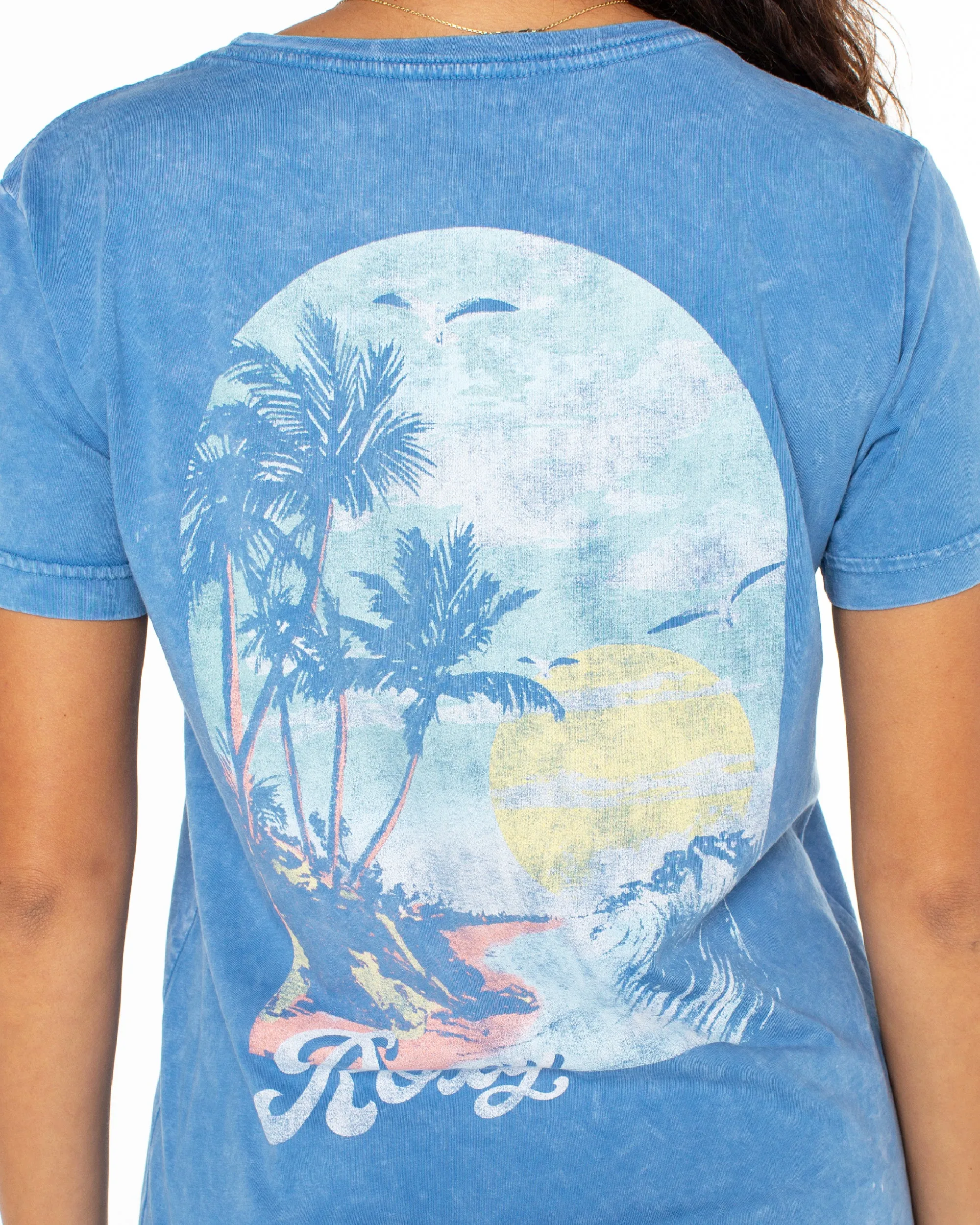 Oasis Found T-Shirt - Infinity Blue sold by Roxy product image thumbnail 5