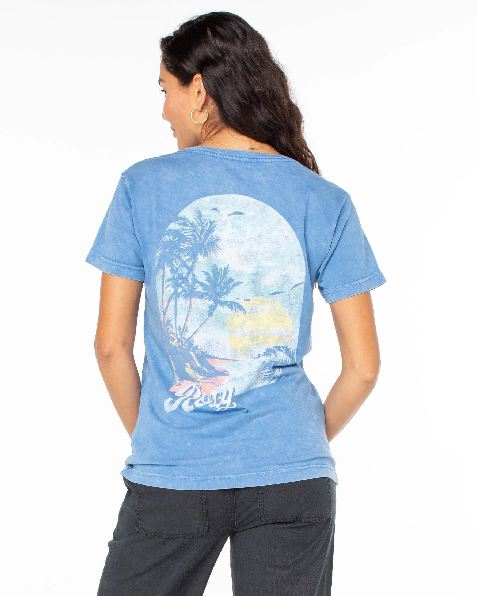 Oasis Found T-Shirt - Infinity Blue sold by Roxy product image thumbnail 2