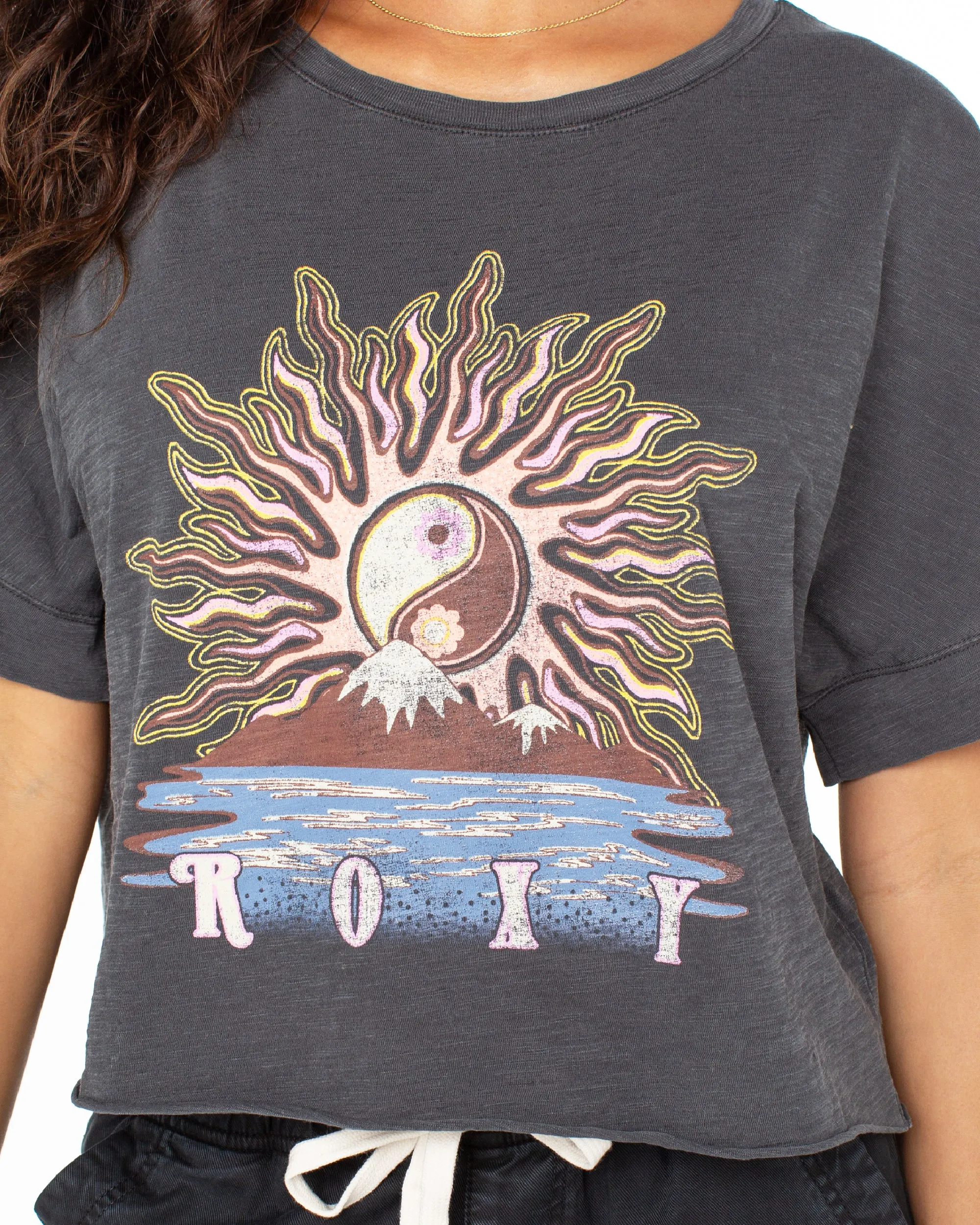 Free Spirit T-Shirt - Mineral Blue sold by Roxy product image thumbnail 4