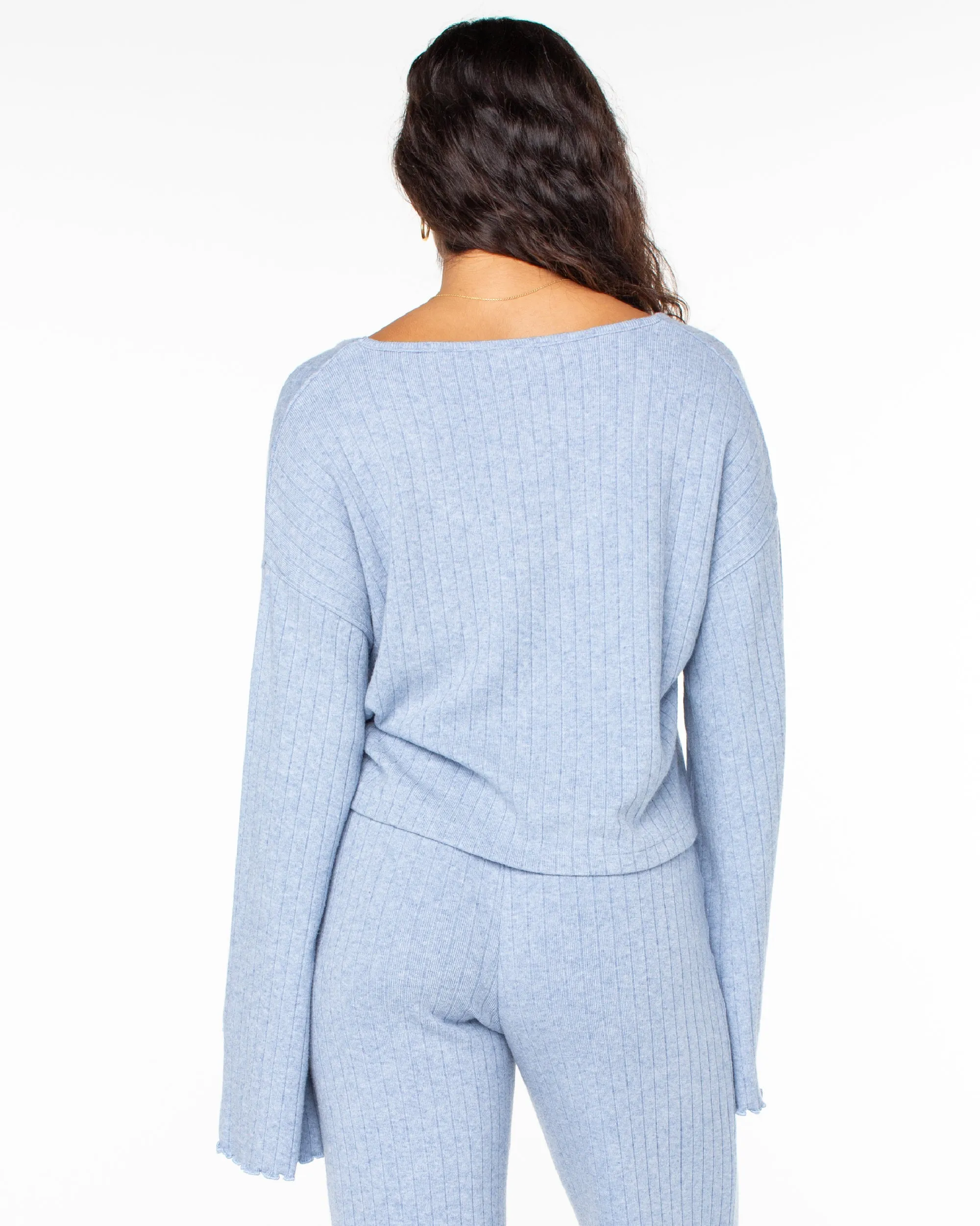 Sandy Coast Long Sleeve Top - Infinity Blue sold by Roxy product image thumbnail 2