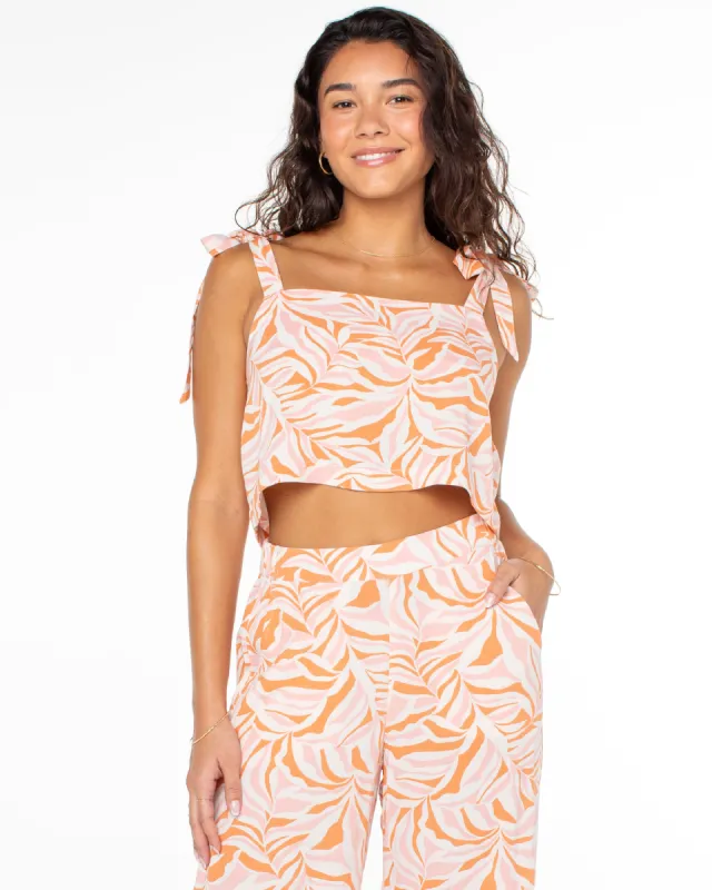 Sunny Adelaide Crop Top - Parchment sold by Roxy