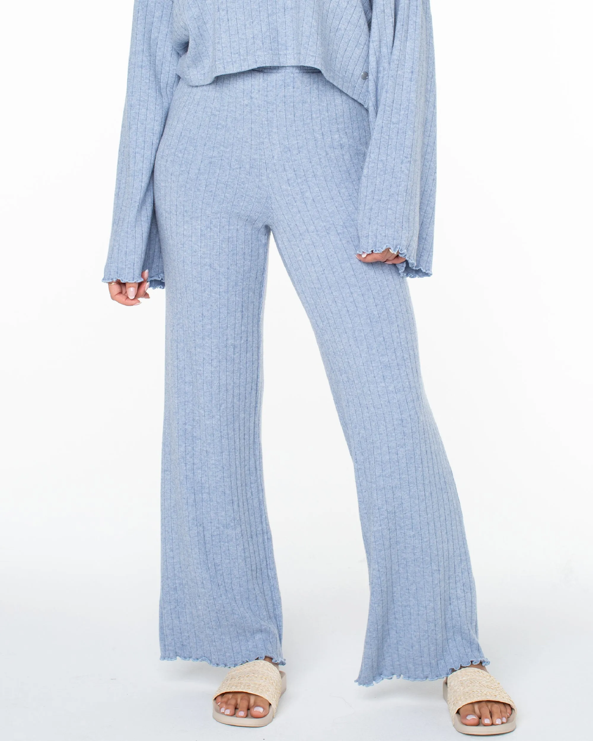 Cool Serenity Fleece Pants - Infinity Blue sold by Roxy