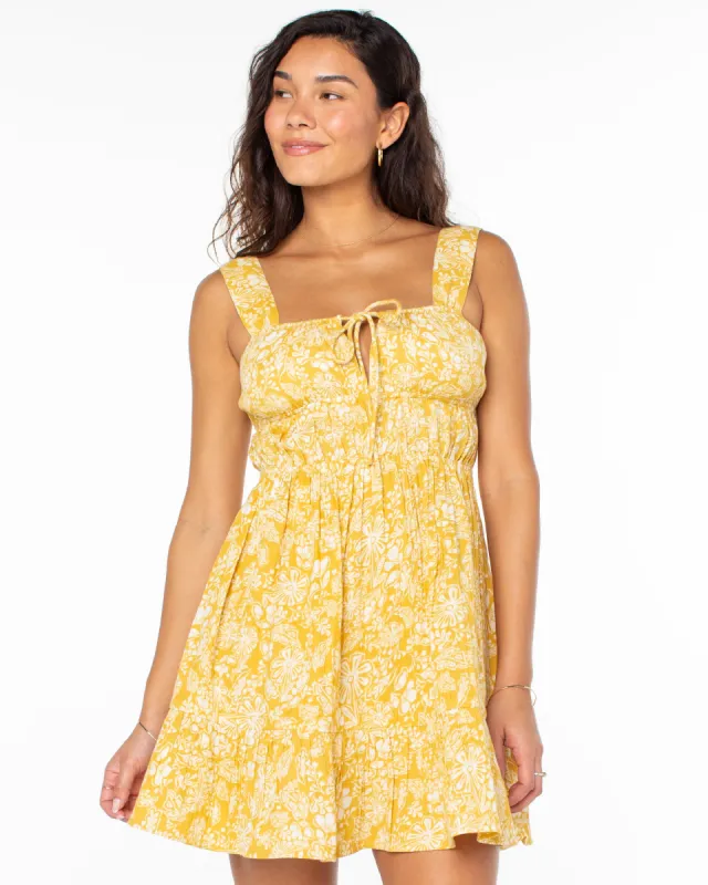 Paradise Breeze Dress - Sauterne sold by Roxy
