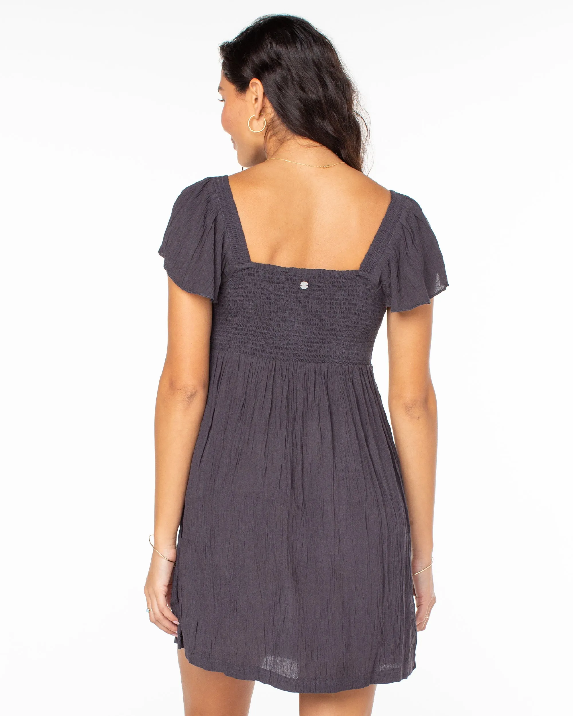 Oceanview Mini Dress - Anthracite sold by Roxy product image thumbnail 2