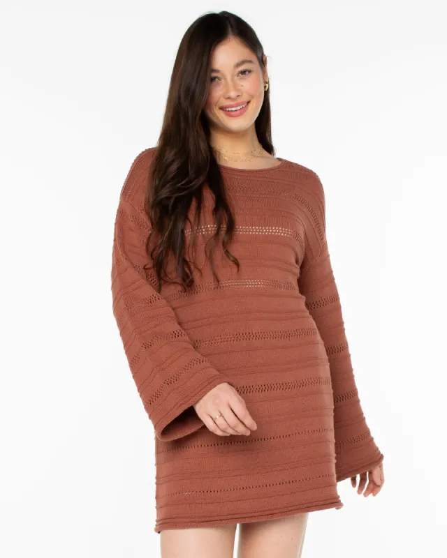 Bondi Sunset Dress - Russet sold by Roxy