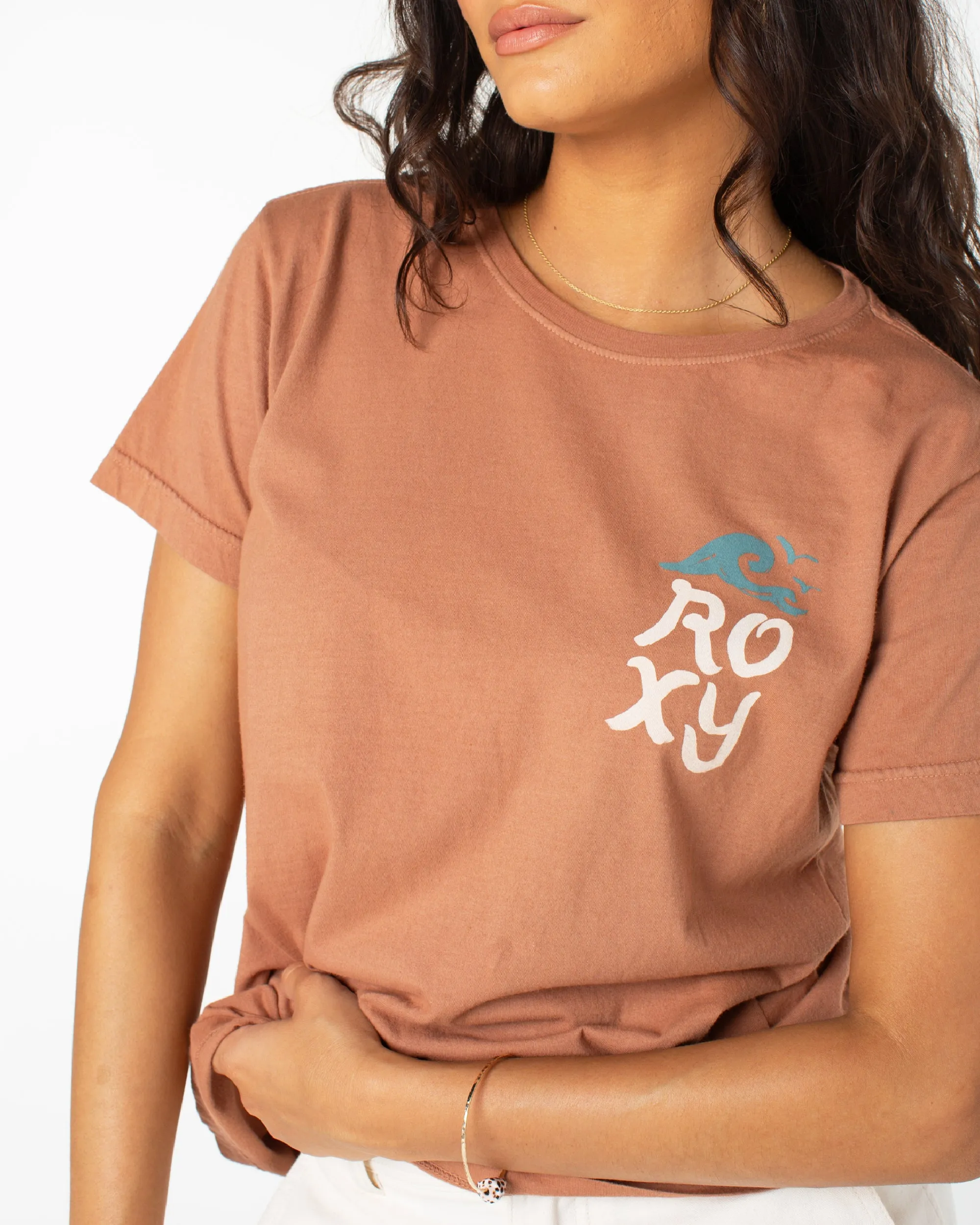Painted Surf T-Shirt - Russet sold by Roxy product image thumbnail 4