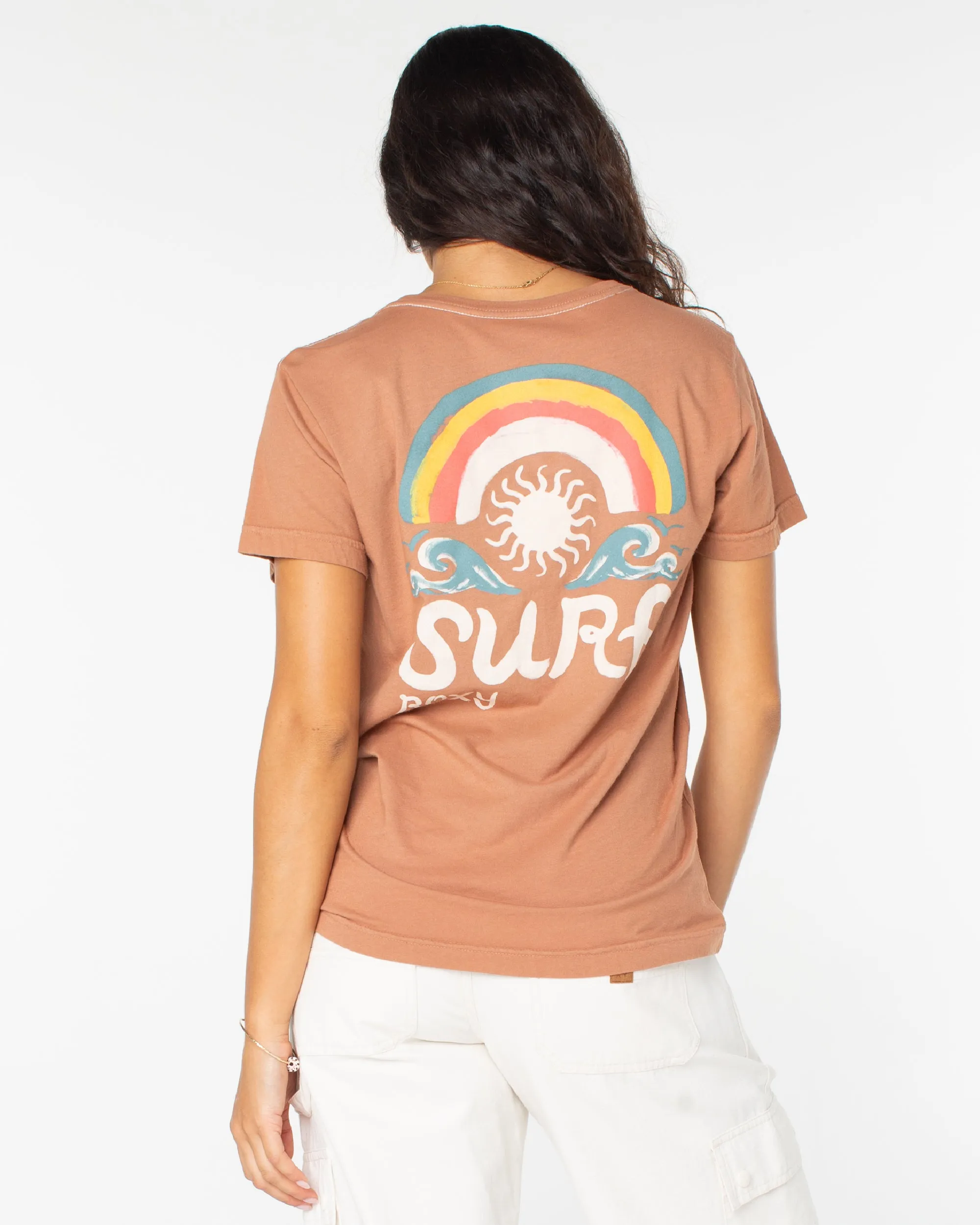 Painted Surf T-Shirt - Russet sold by Roxy product image thumbnail 2