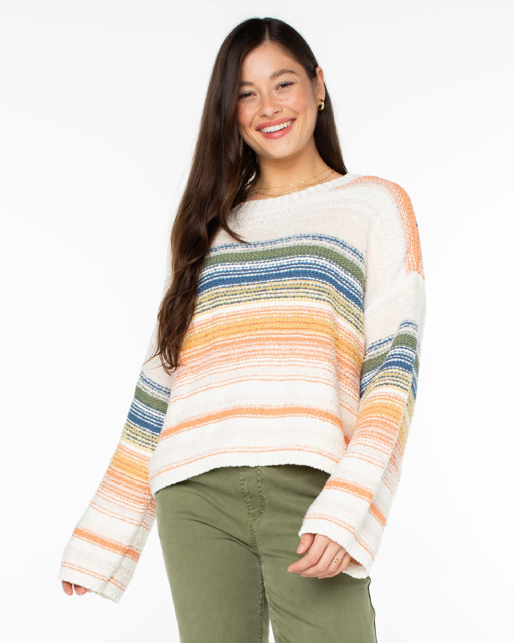 Bread and Jam Sweater- Bright White sold by Roxy