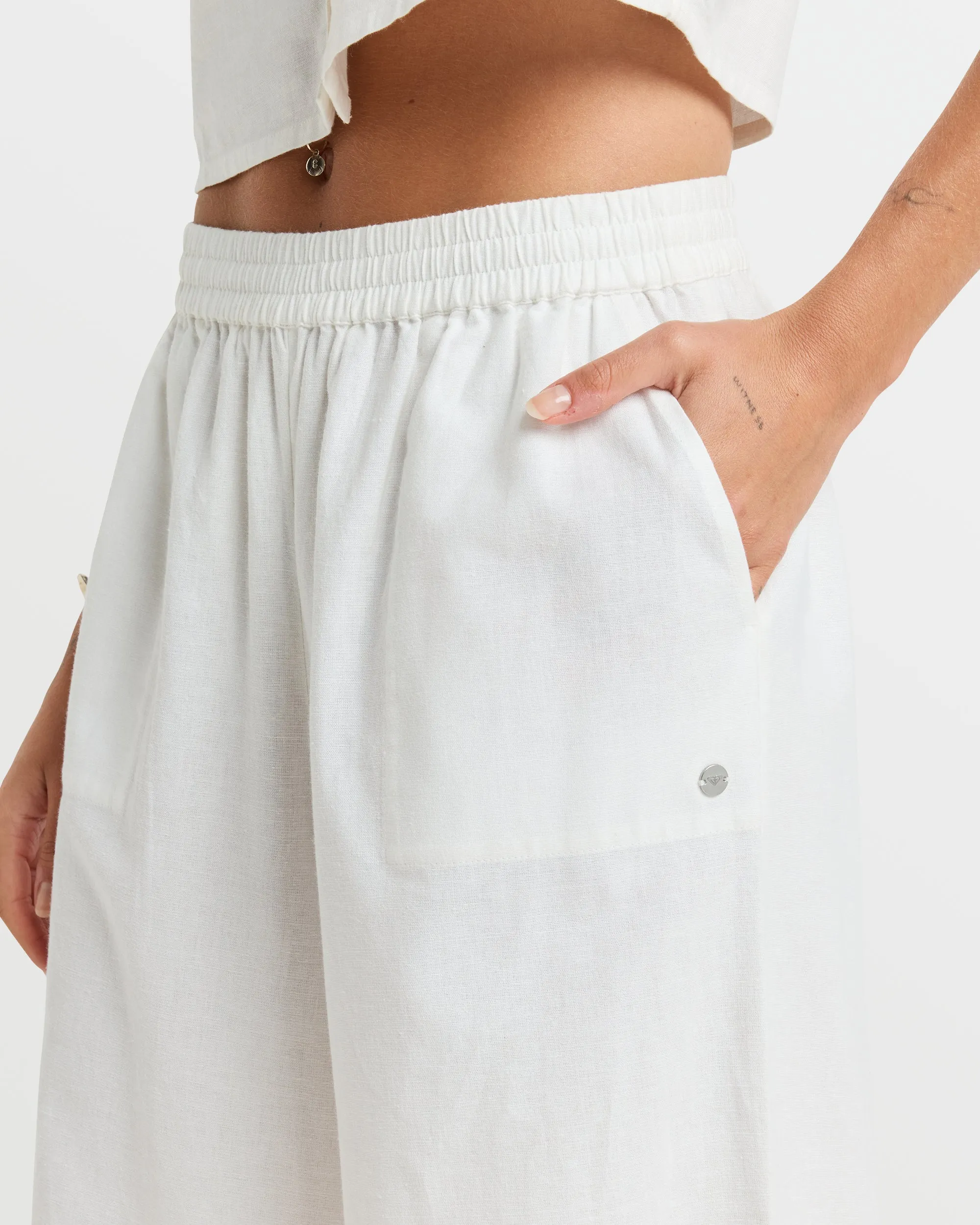 Lekeitio Bay Pants - Egret sold by Roxy product image thumbnail 4