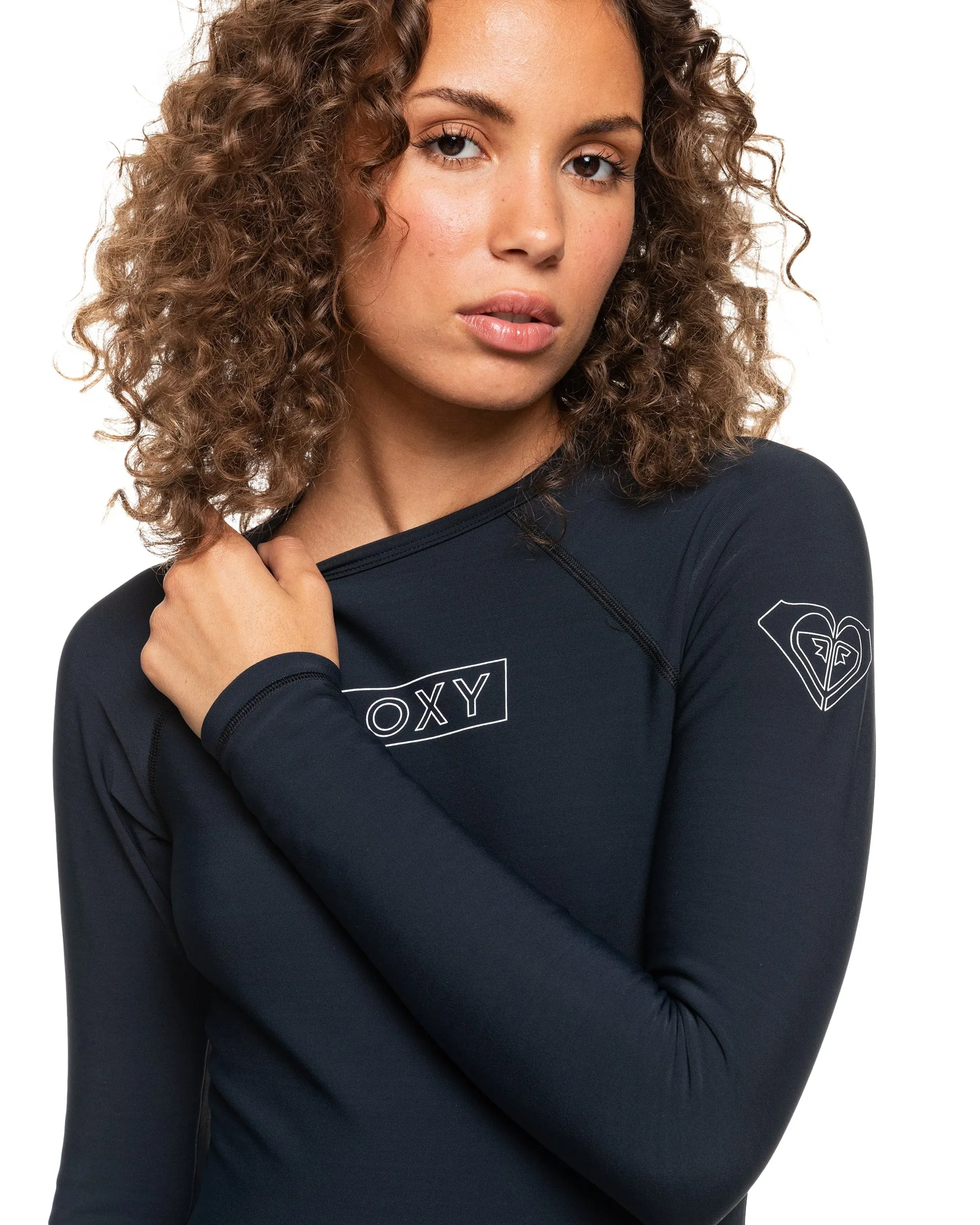 Heater Long Sleeve One-Piece Swimsuit - Anthracite sold by Roxy product image thumbnail 2
