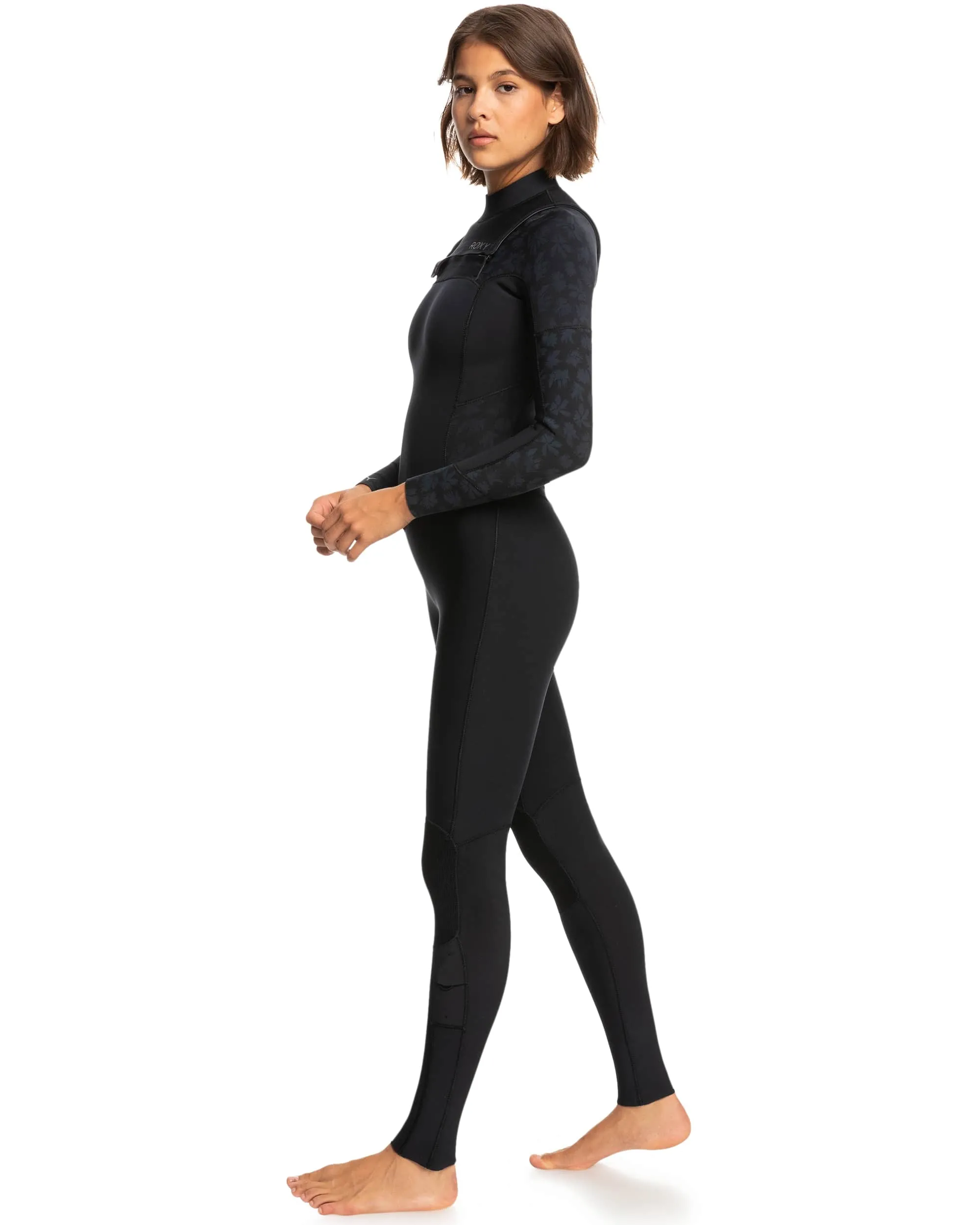 3/2mm Swell Series Chest Zip Wetsuit - Black sold by Roxy product image thumbnail 3