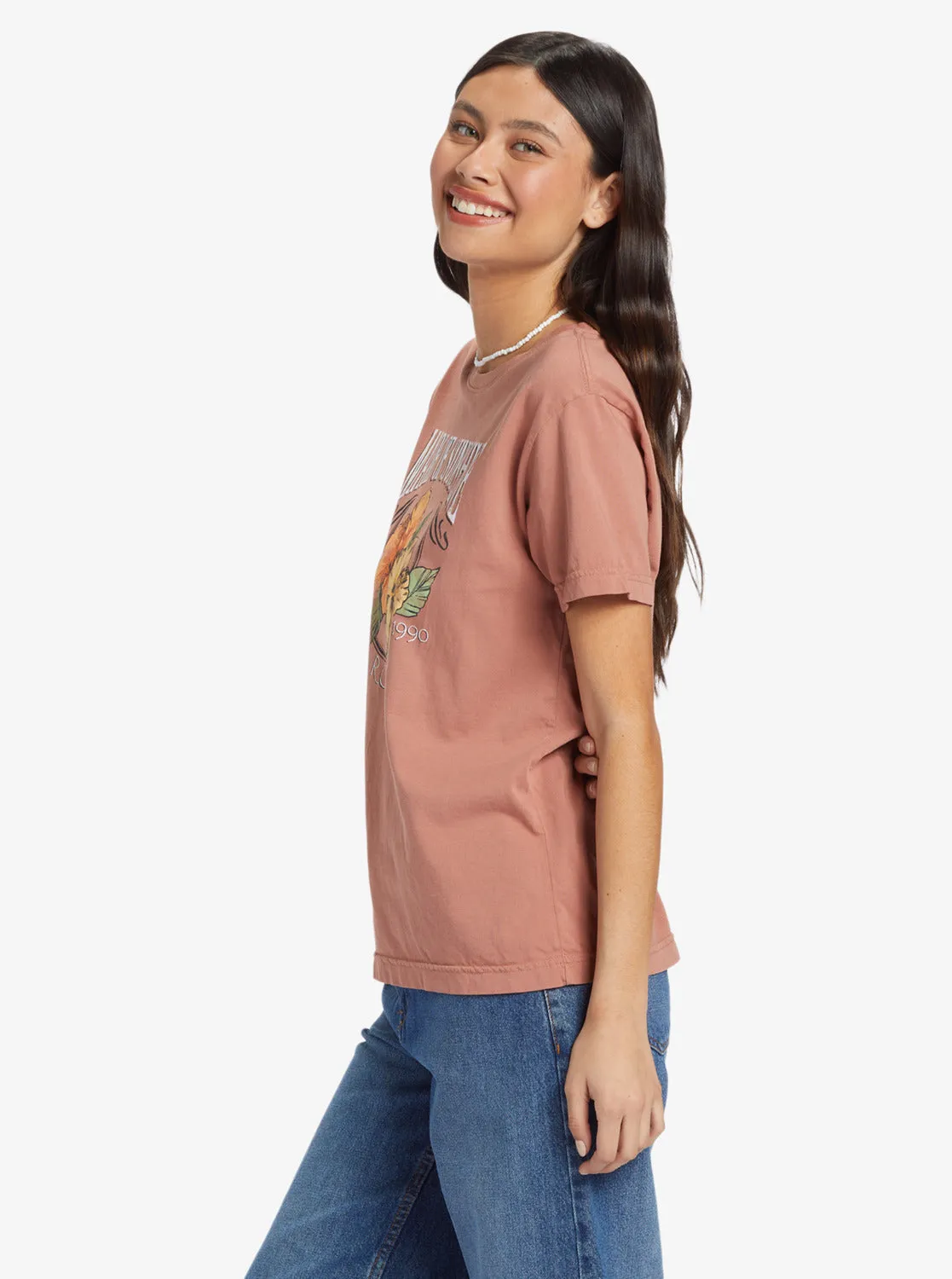 Made Of Sunshine Boyfriend T-Shirt - Cedar Wood sold by Roxy product image thumbnail 2