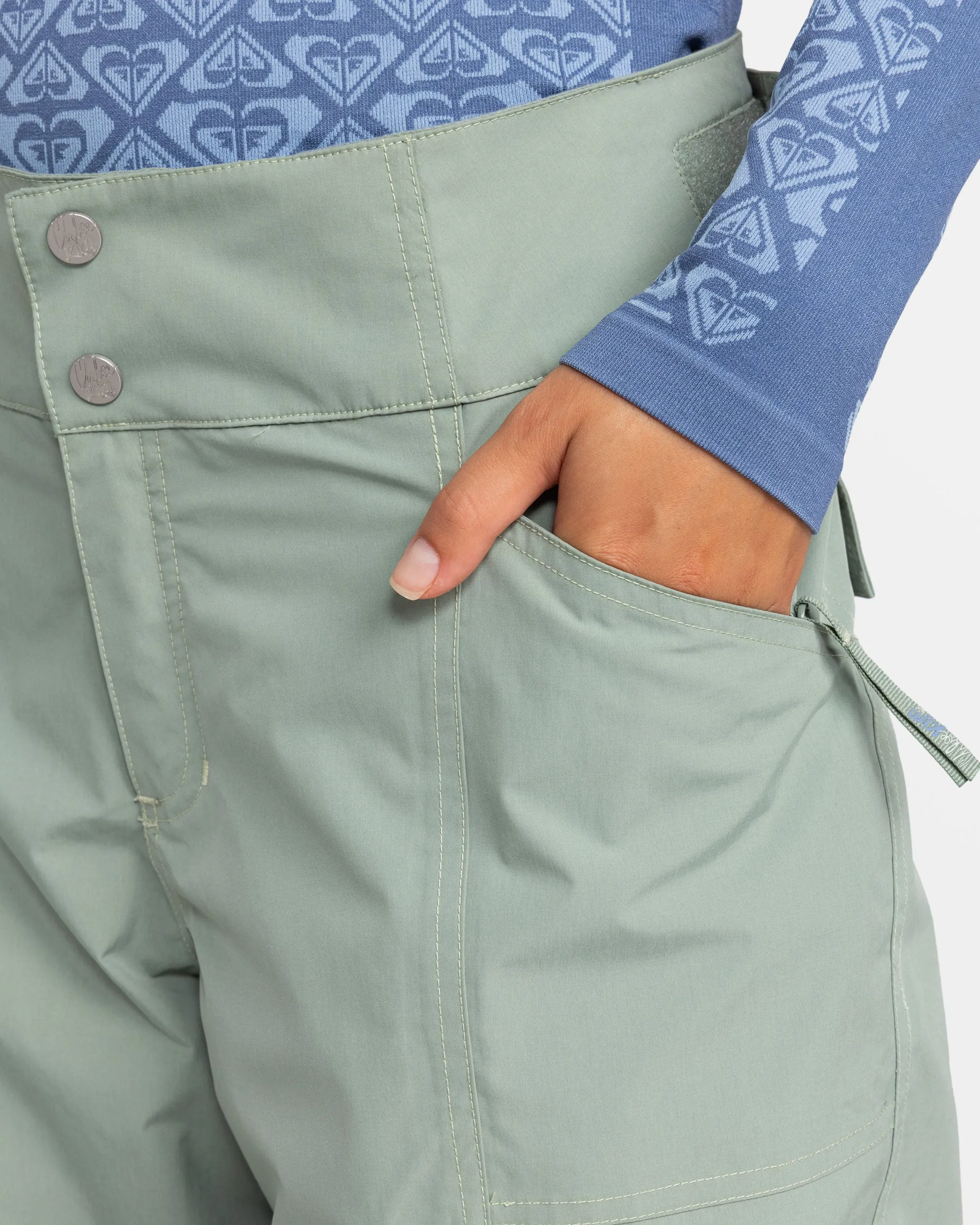 Chloe Kim Snow Pants - Lily Pad sold by Roxy product image thumbnail 4