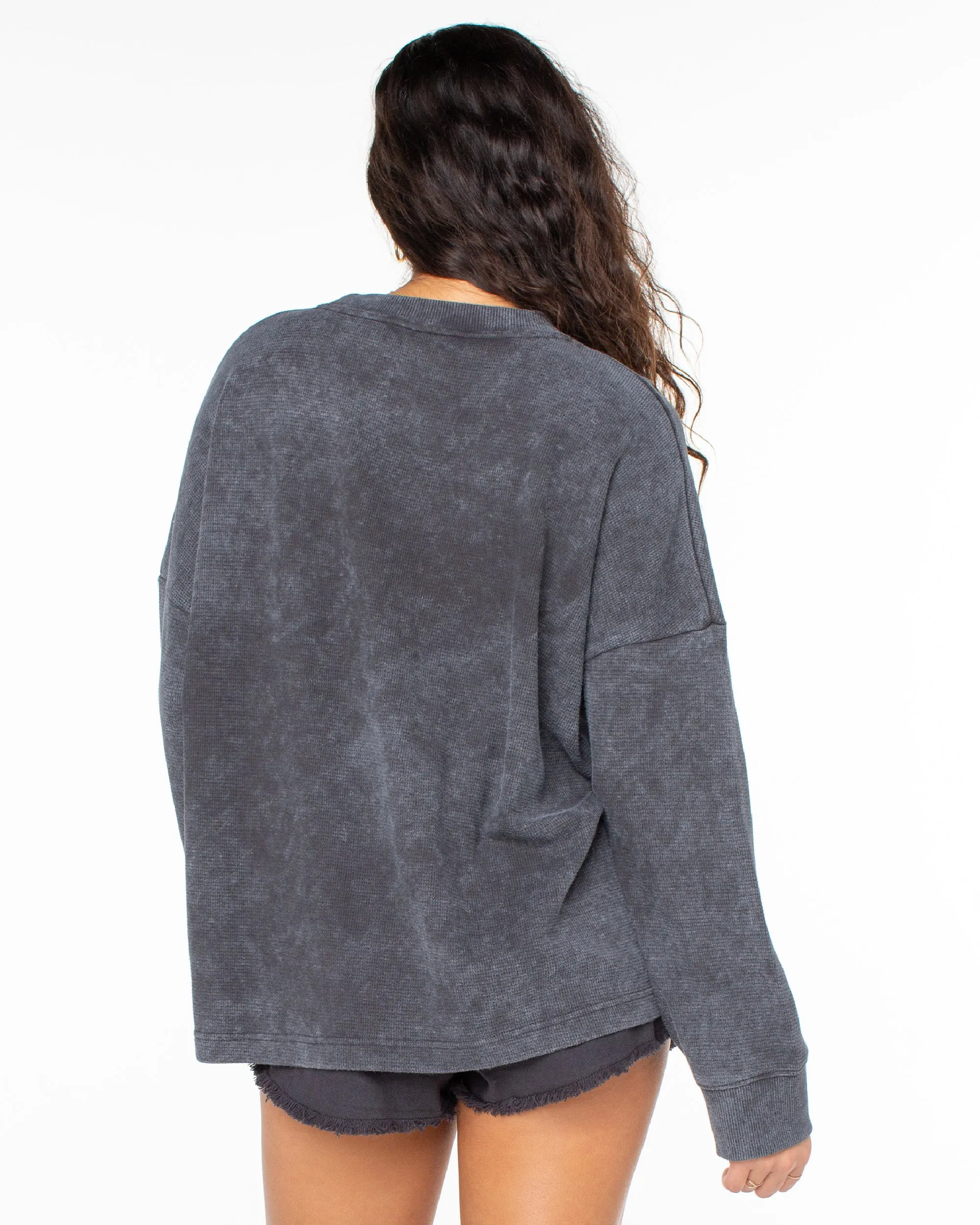 East Side Long Sleeve Top - Phantom sold by Roxy product image thumbnail 2