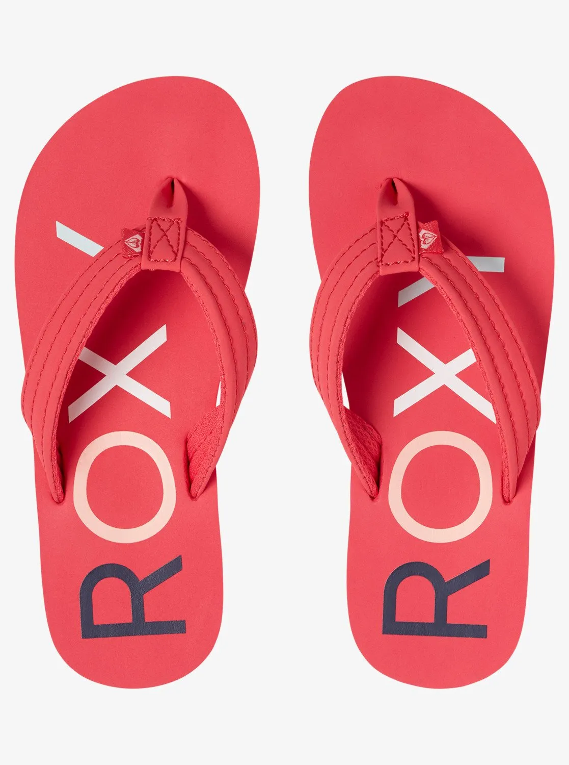 Girls 4-16 Vista Flip-Flops - Berry sold by Roxy product image thumbnail 3