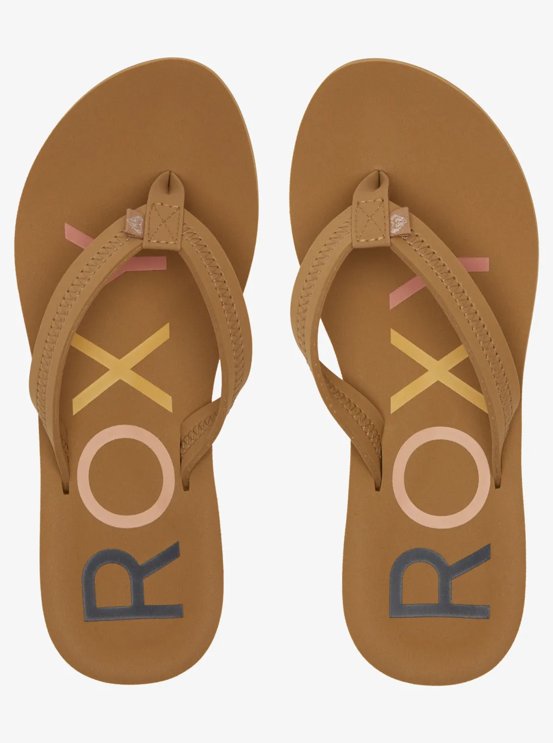 Vista IV Flip Flops - Tan sold by Roxy product image thumbnail 4
