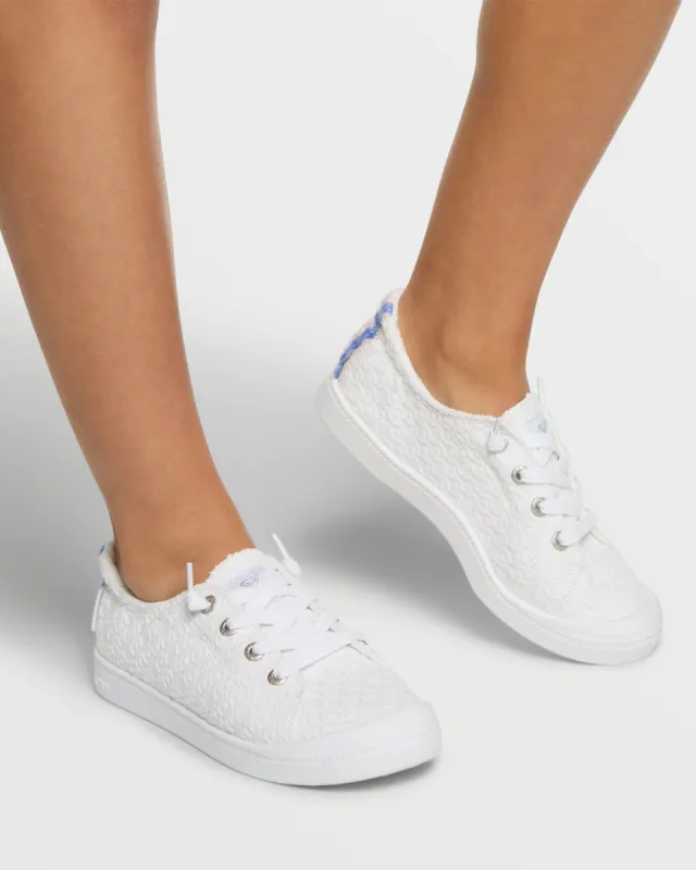 Bayshore Plus Shoes - White Crochet sold by Roxy