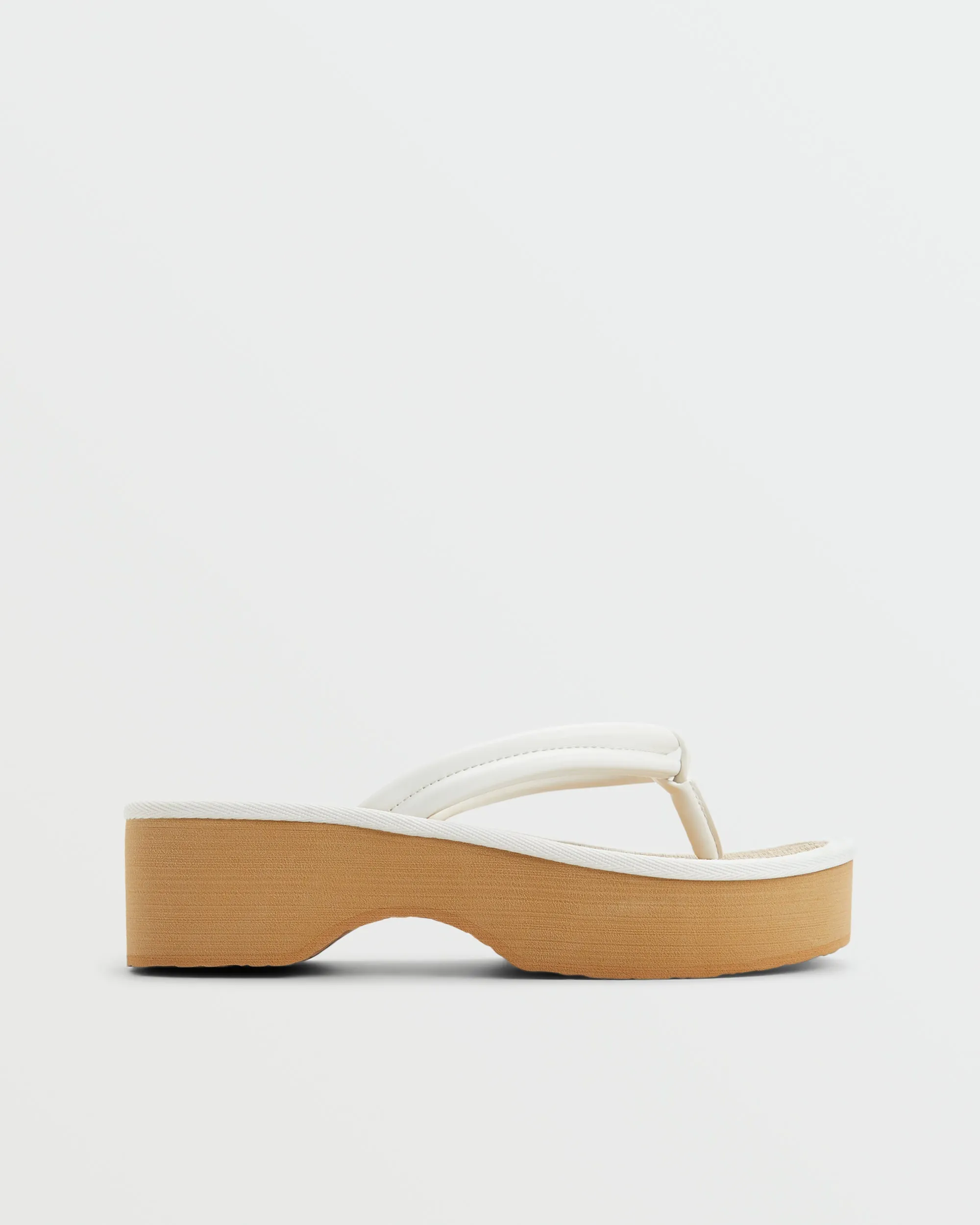 Ryana Platform Flip Flops - White sold by Roxy product image thumbnail 2