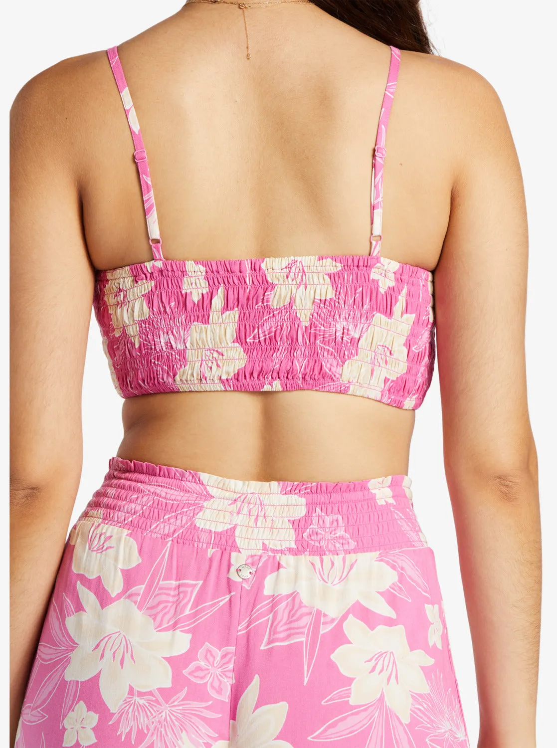 Live Free Strappy Tank - Shocking Pink Wild Oasis sold by Roxy product image thumbnail 5