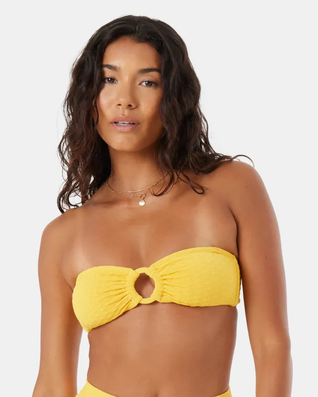 Haleiwa Bandeau Bikini Top sold by Roxy